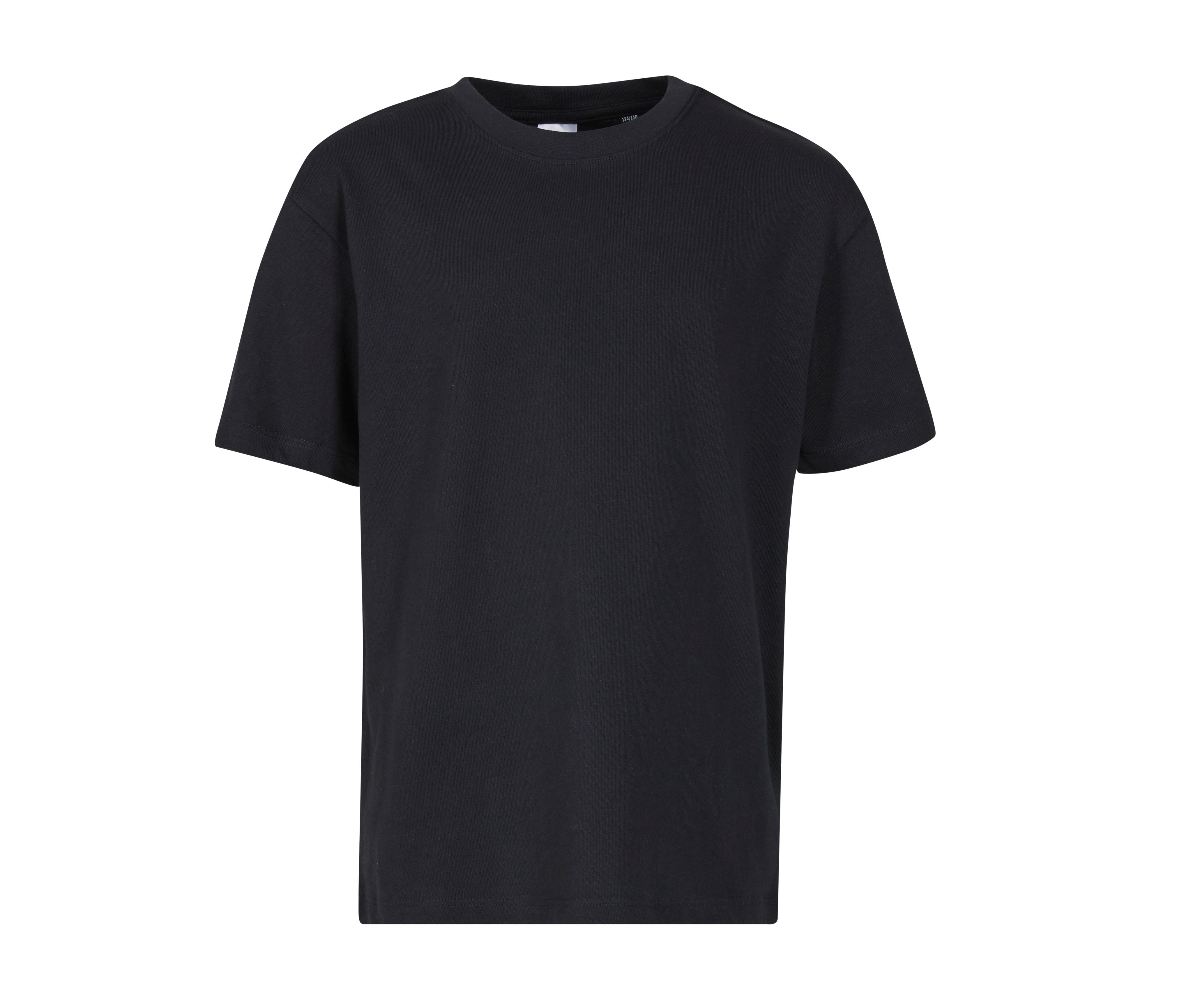 Tee-Shirt Enfant Oversize en Coton Organique - Black