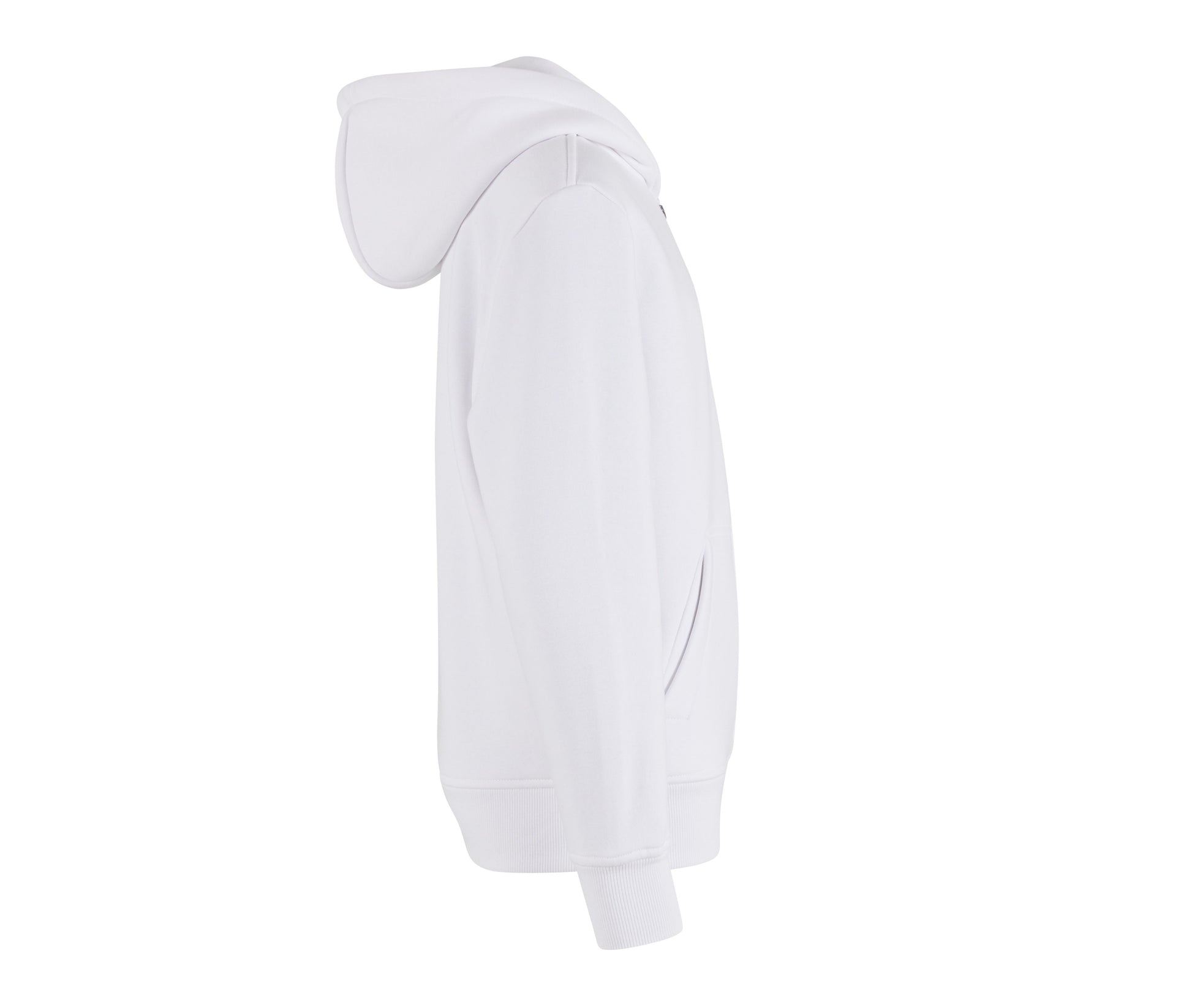 Sweat à Capuche Zippé Pour Enfant - White