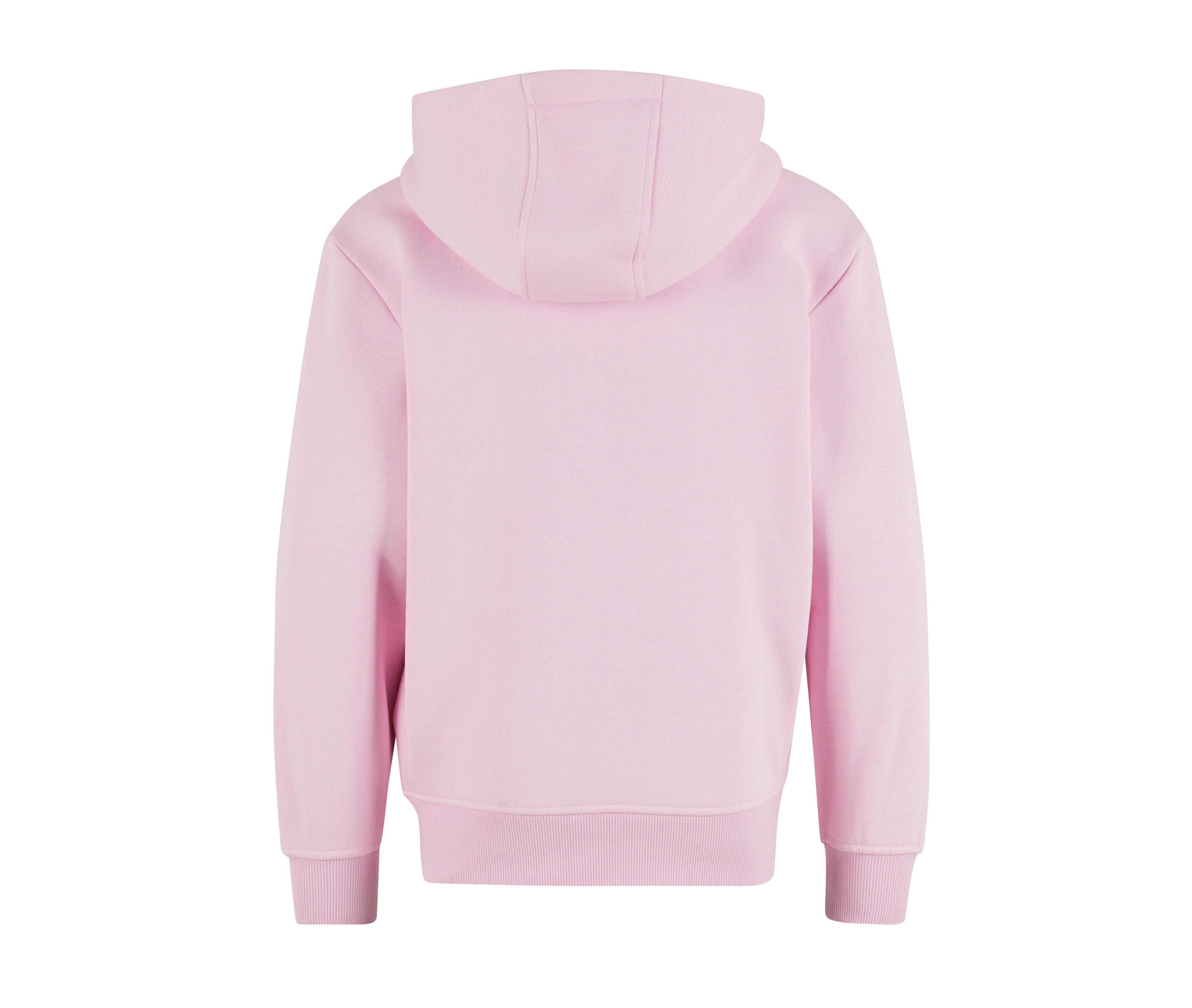 Sweat à Capuche Zippé Pour Enfant - Soft Pink