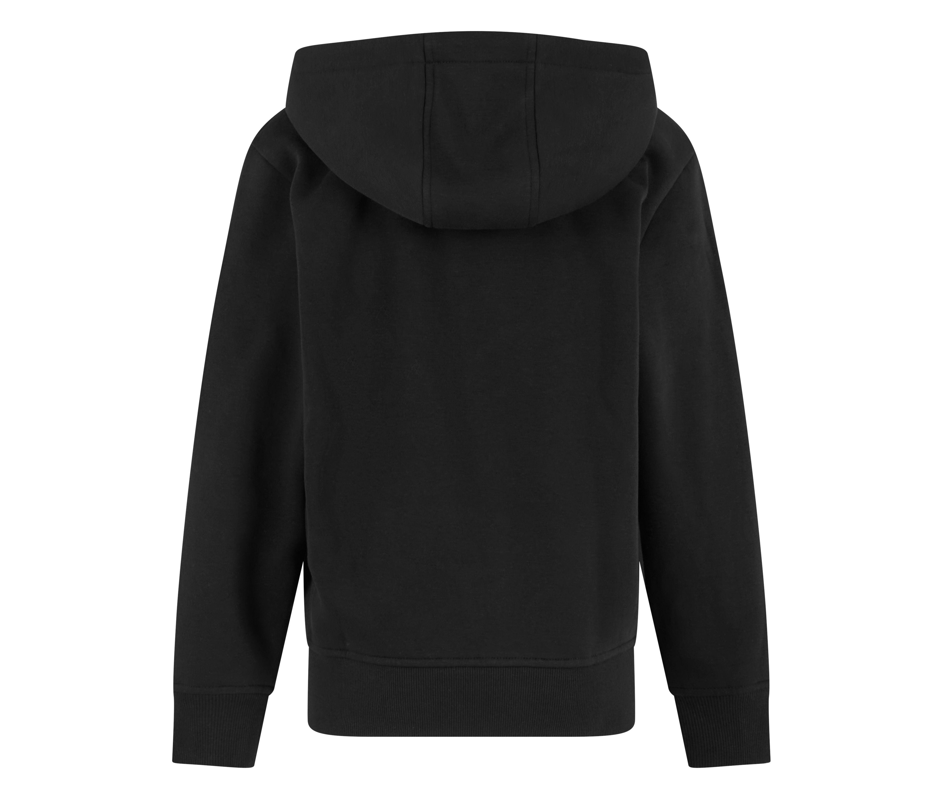 Sweat à Capuche Zippé Pour Enfant - Black