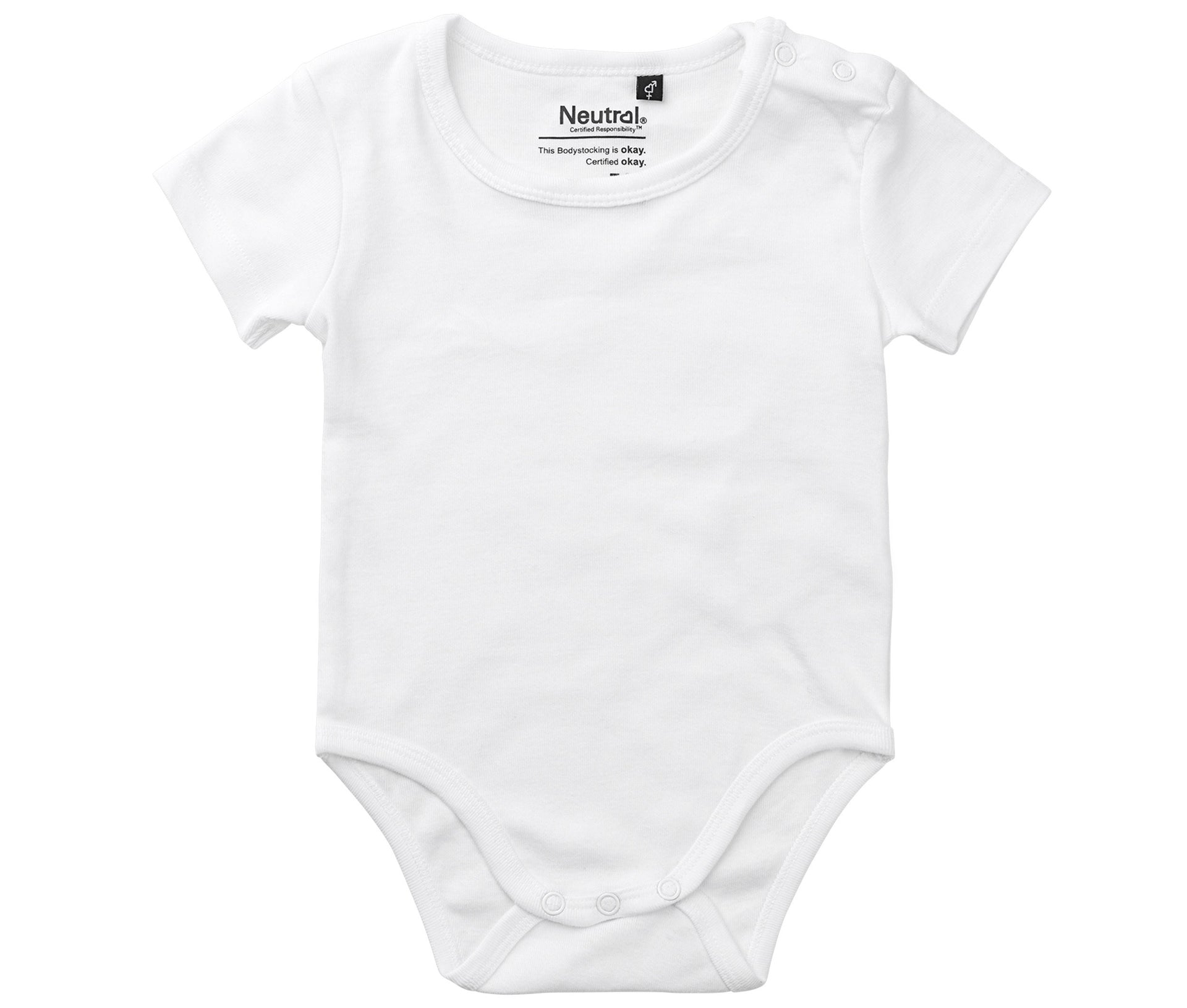 Body Manches Courtes - White