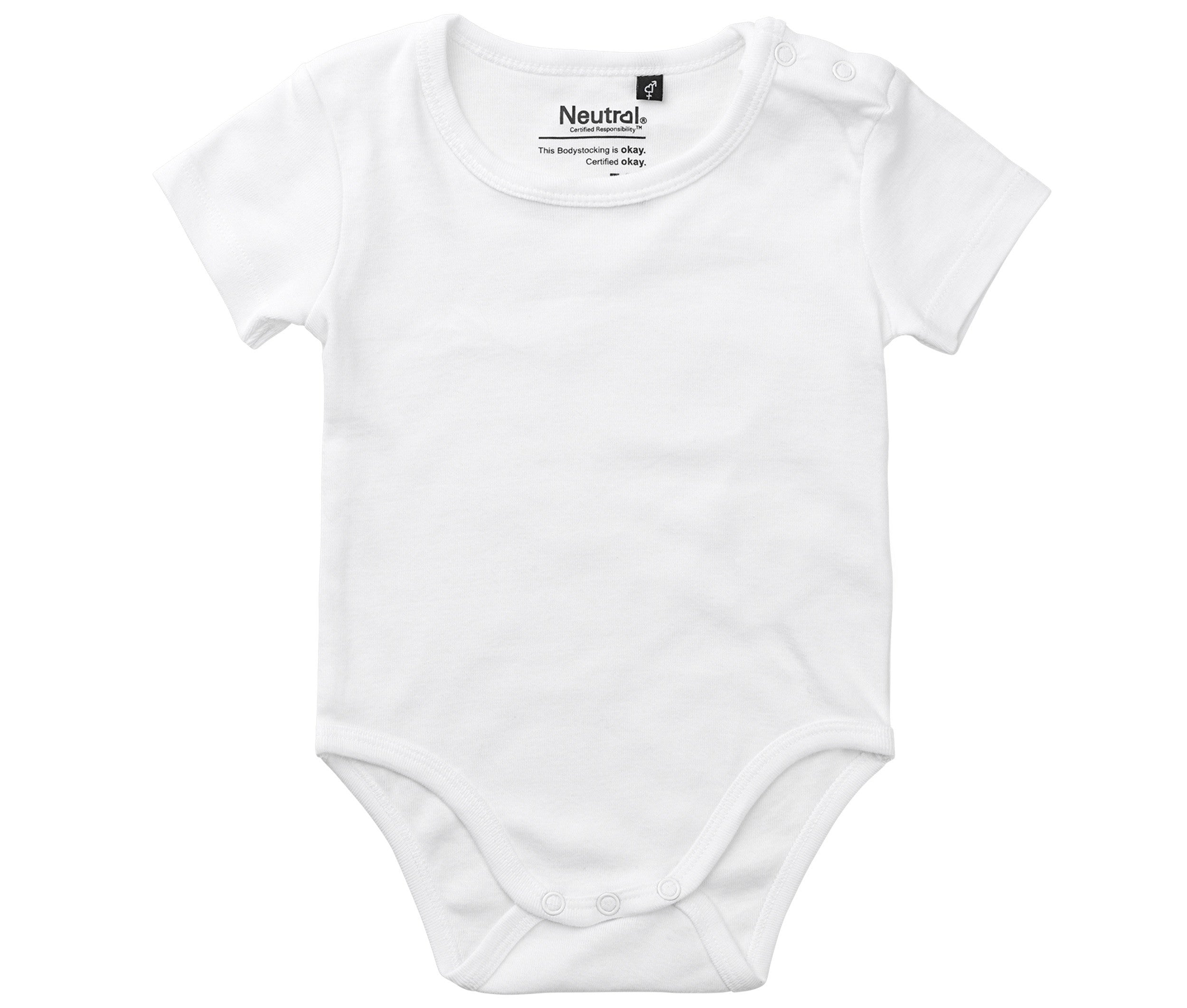 Body Manches Courtes - White