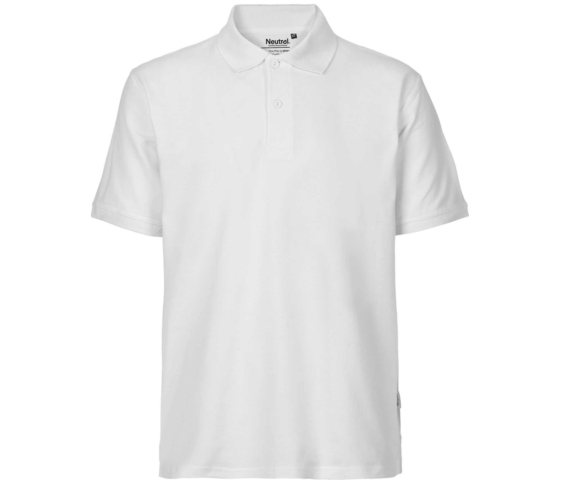 Polo Piqué Homme - White