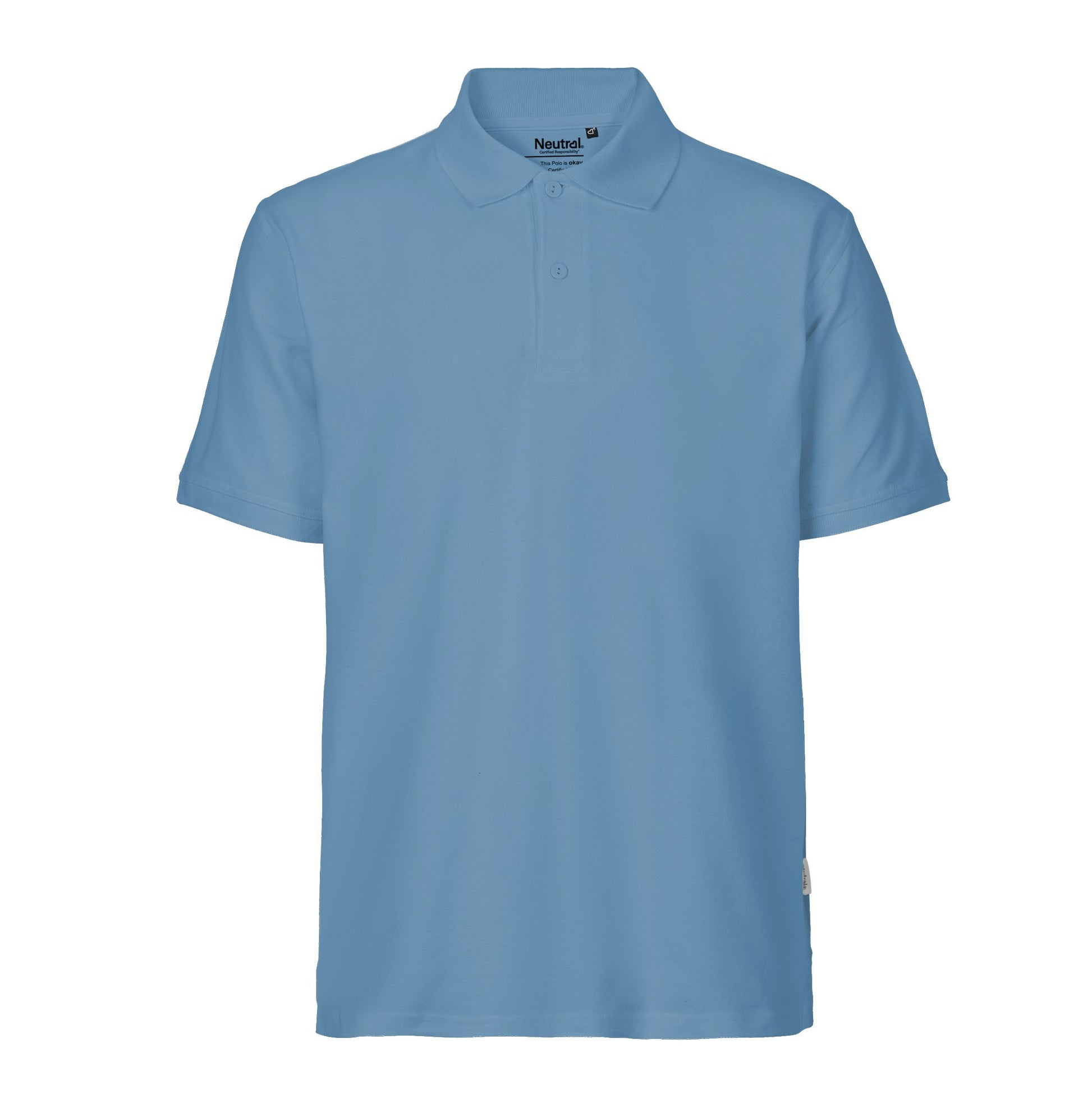 Polo Piqué Homme - Dusty Indigo