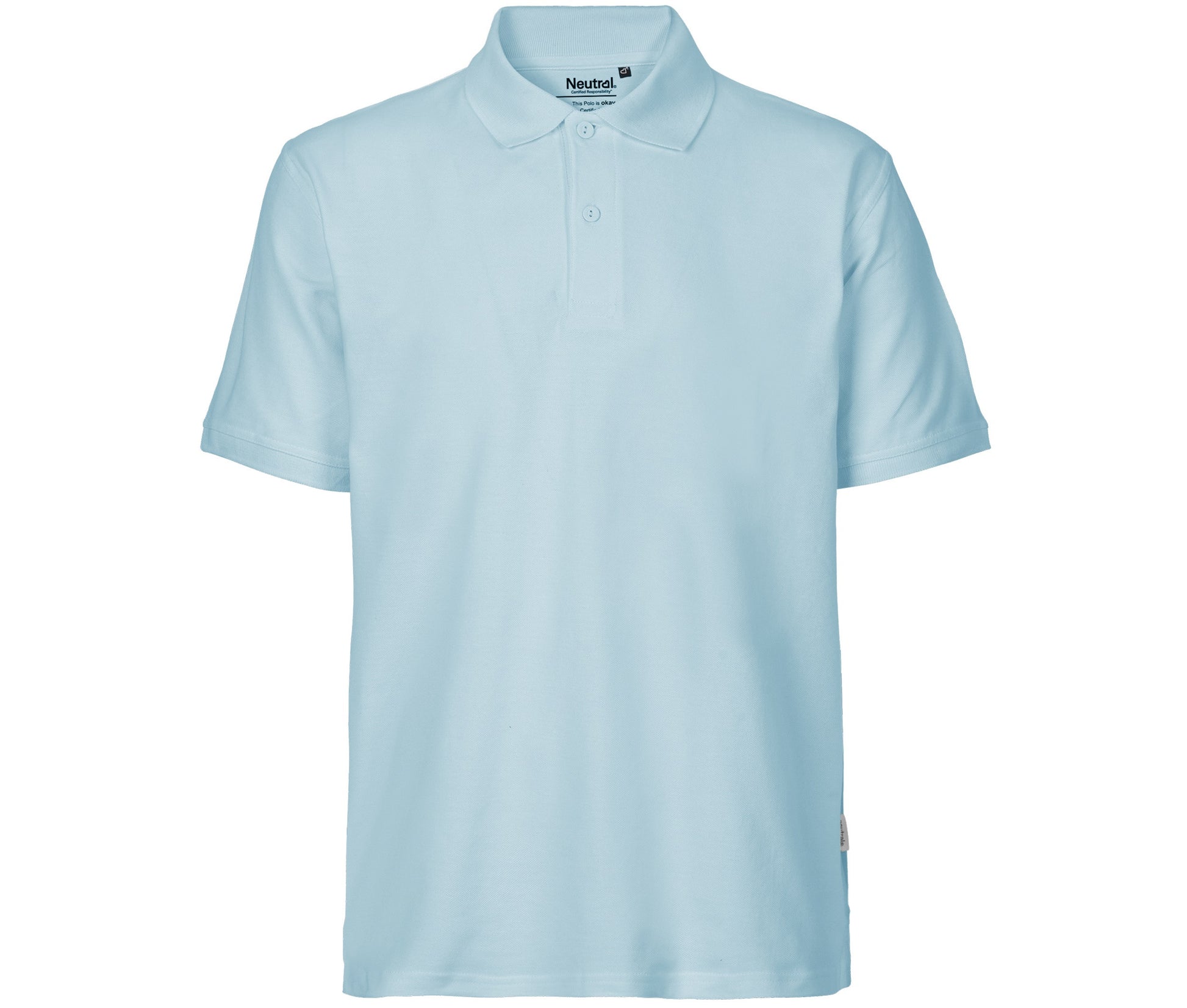 Polo Piqué Homme - Light Blue