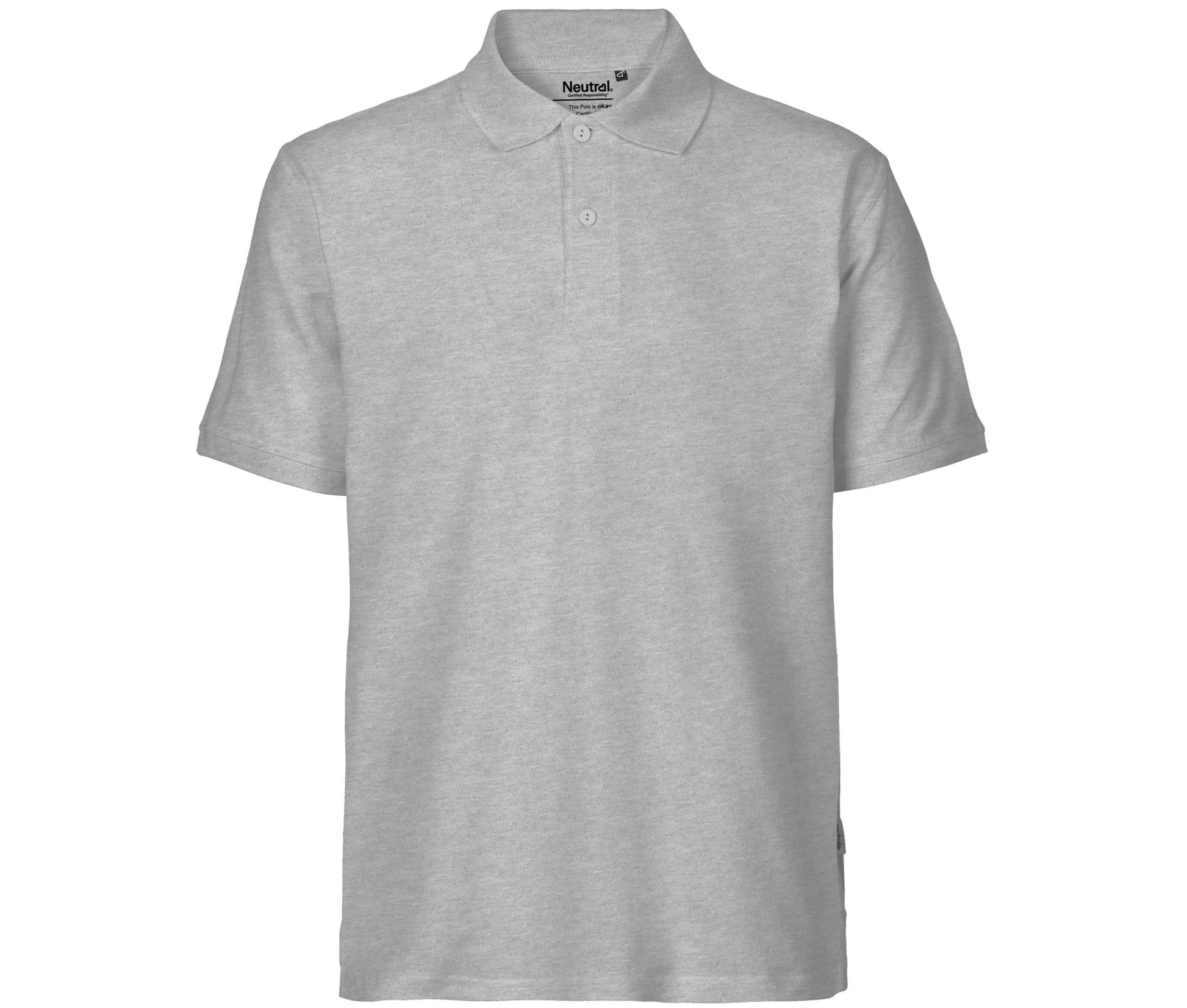 Polo Piqué Homme - Sport Grey