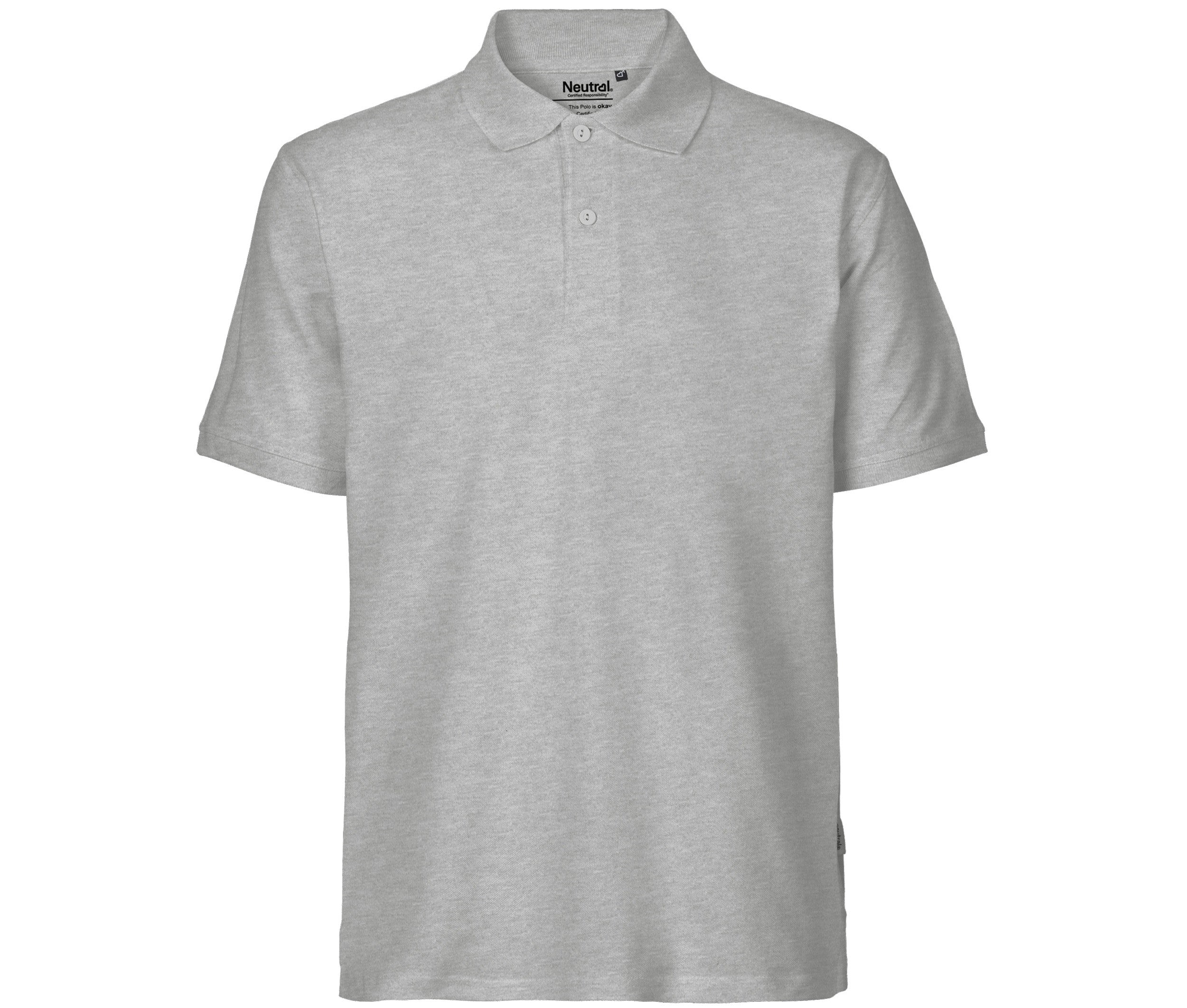 Polo Piqué Homme - Sport Grey