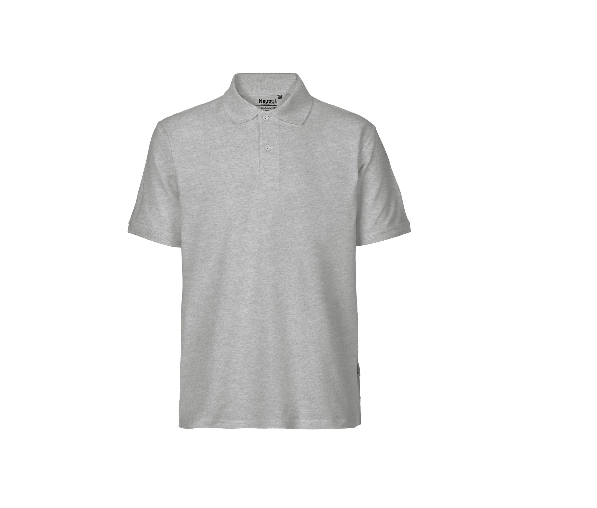 Polo Piqué Homme - Sport Grey