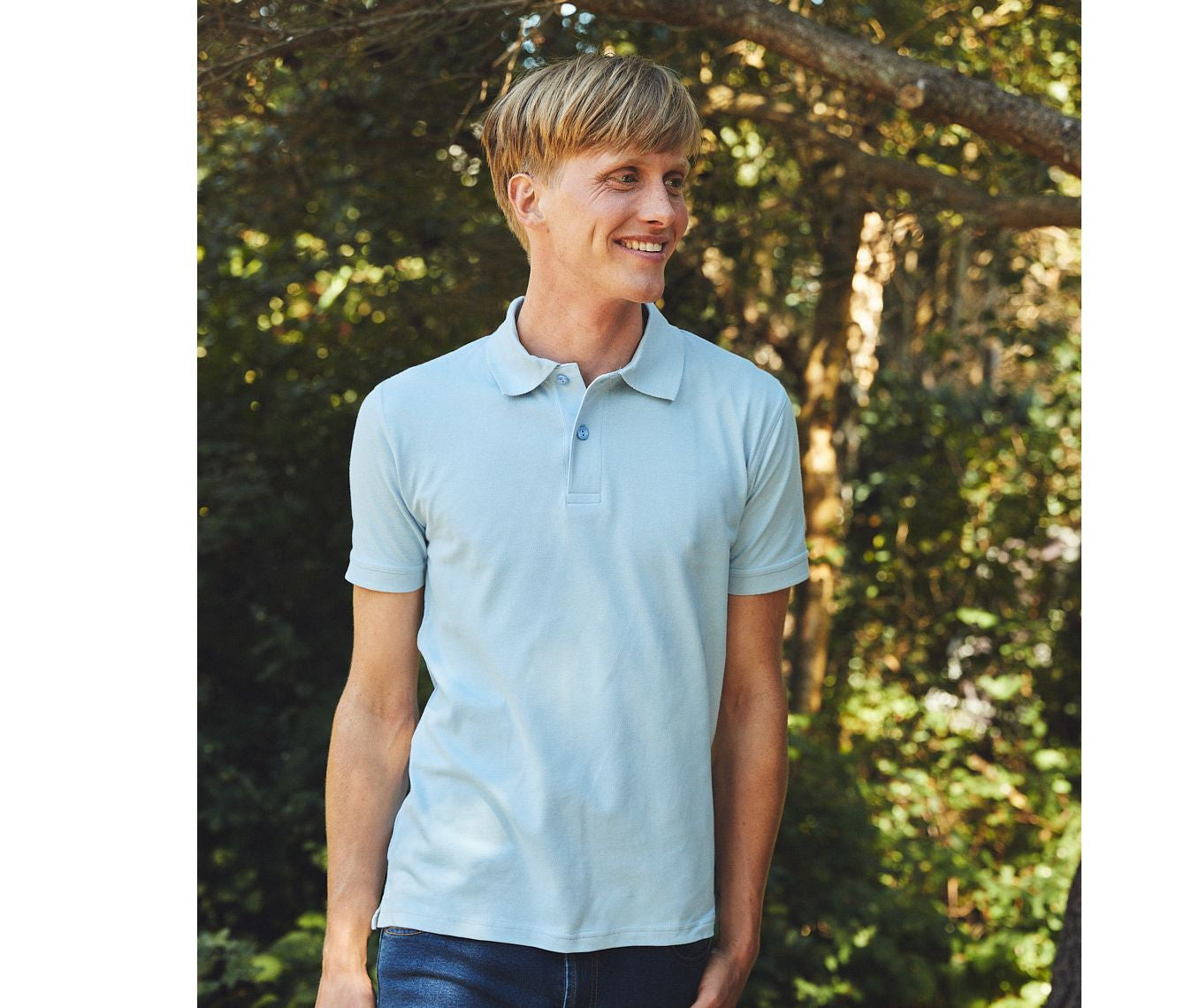 Polo piqué homme
