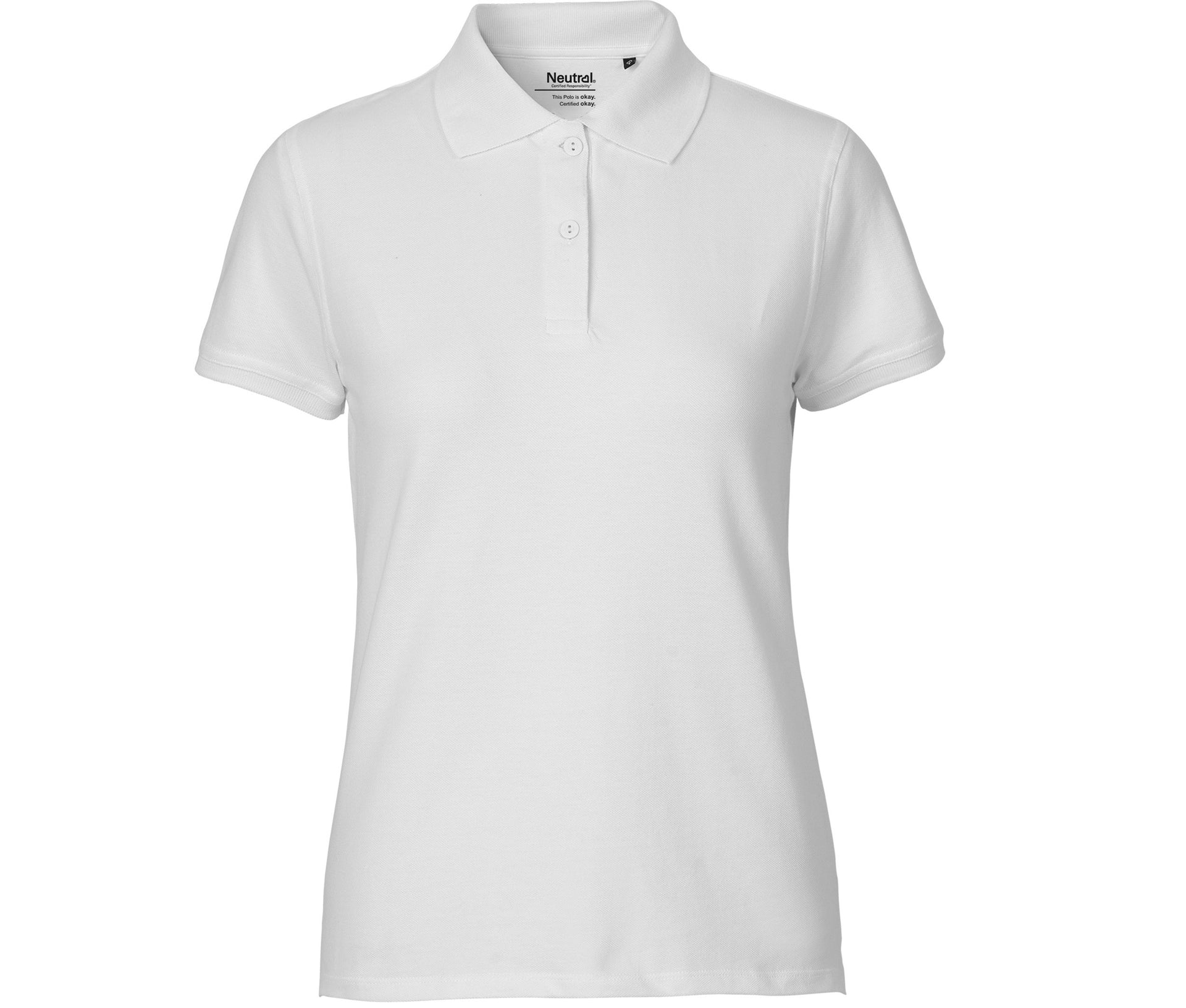 Polo Piqué Femme - White