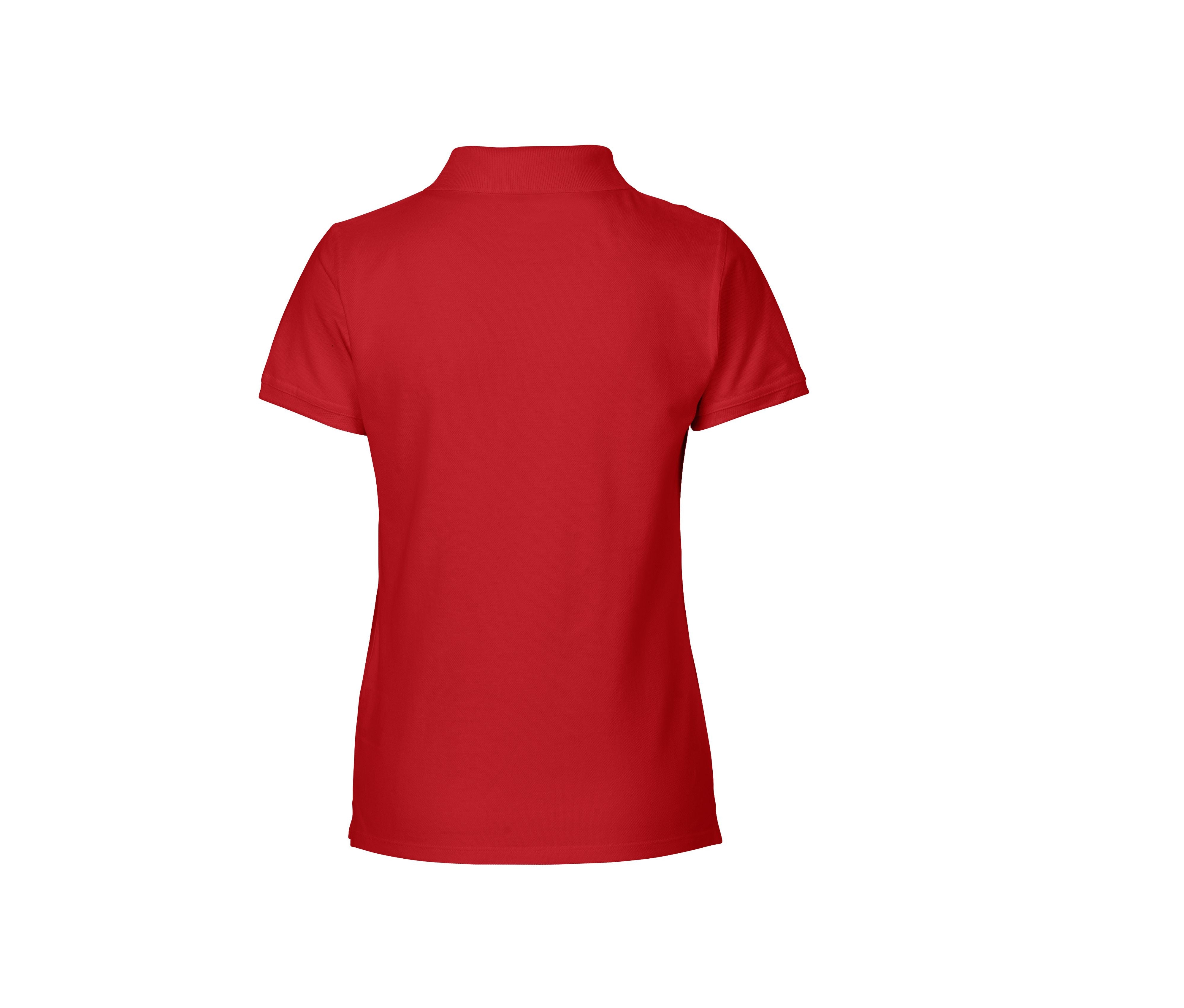 Polo Piqué Femme - Red