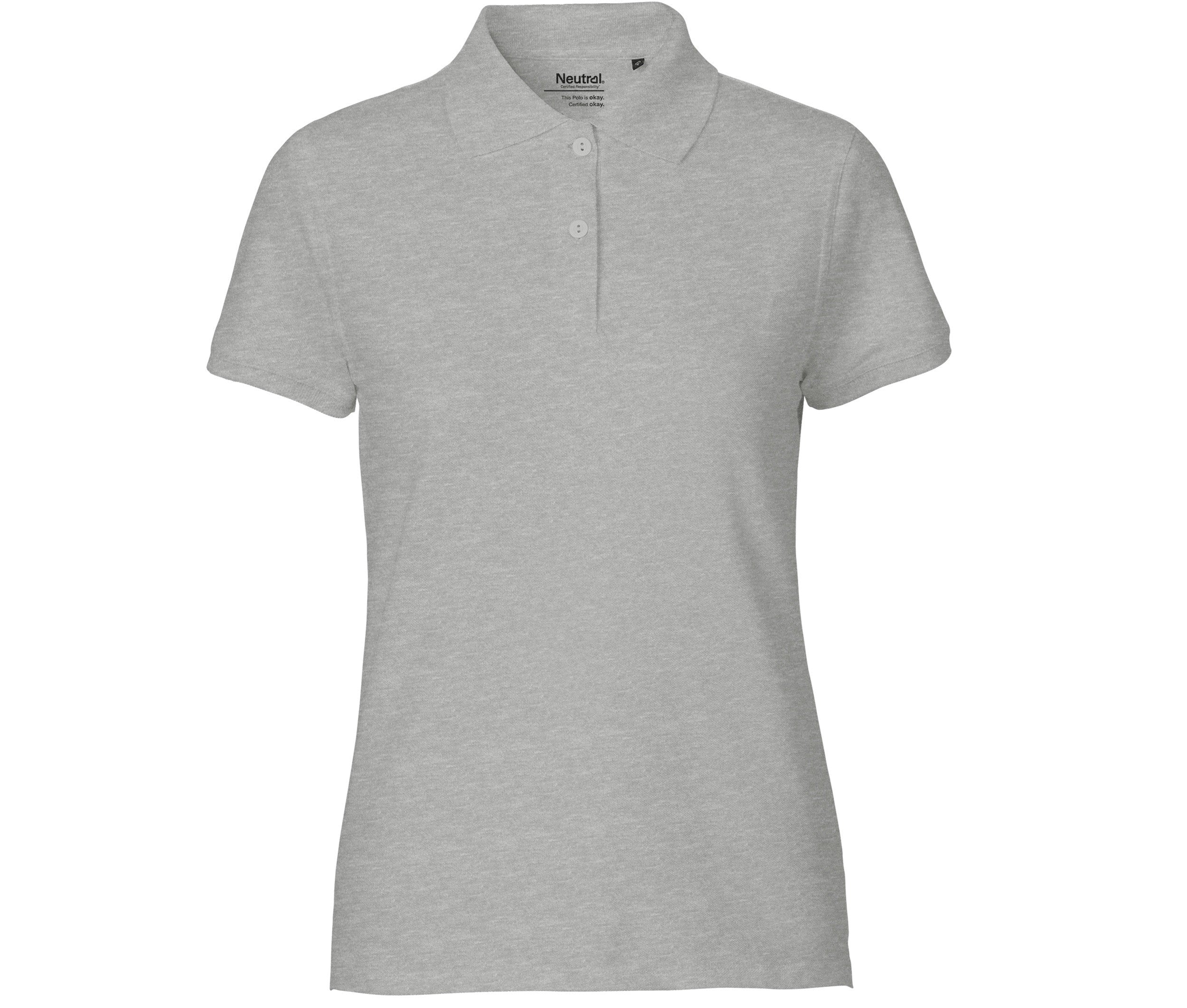 Polo Piqué Femme - Sport Grey