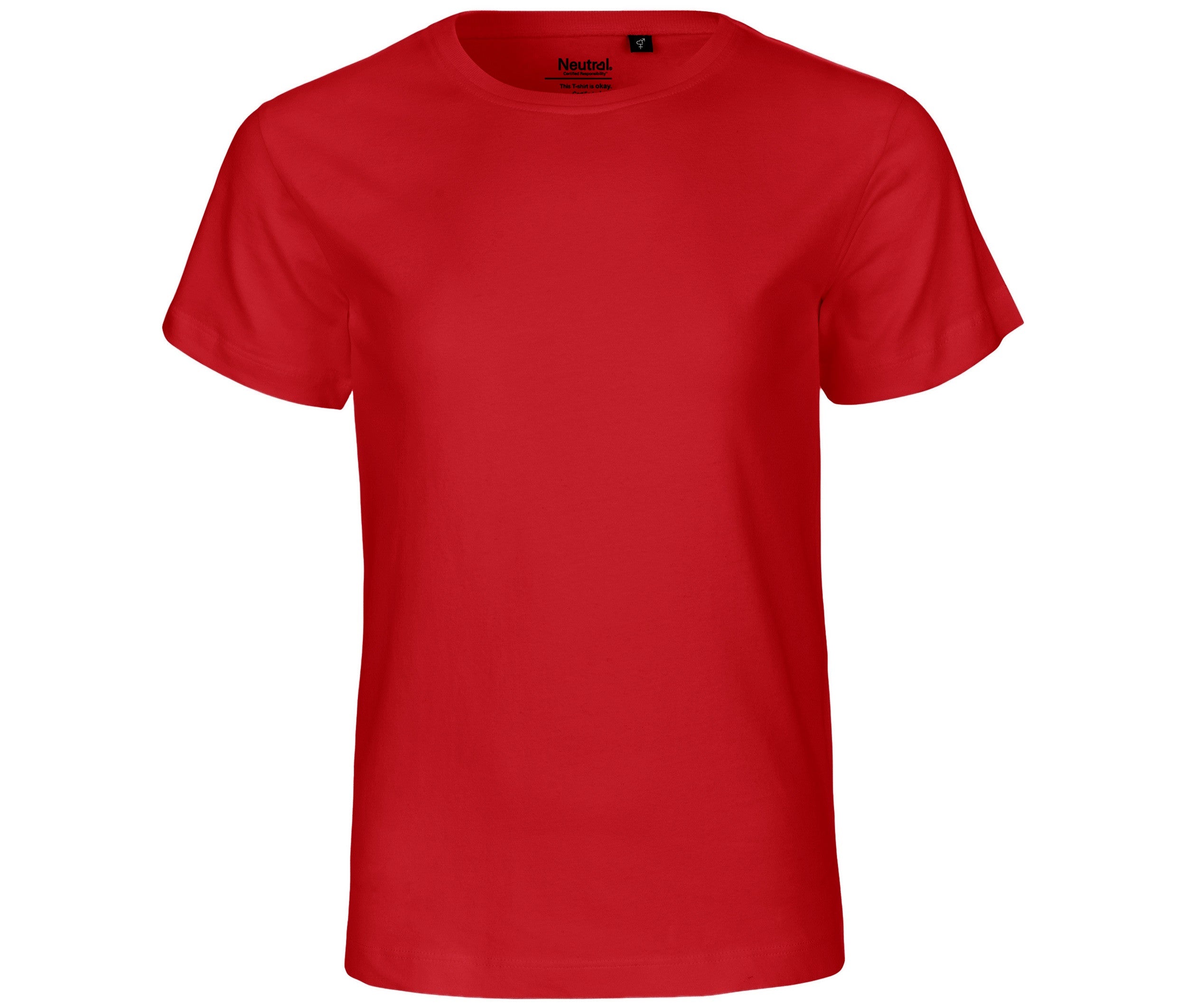 Tee-Shirt Enfant Coton Bio et Fairtrade - Red