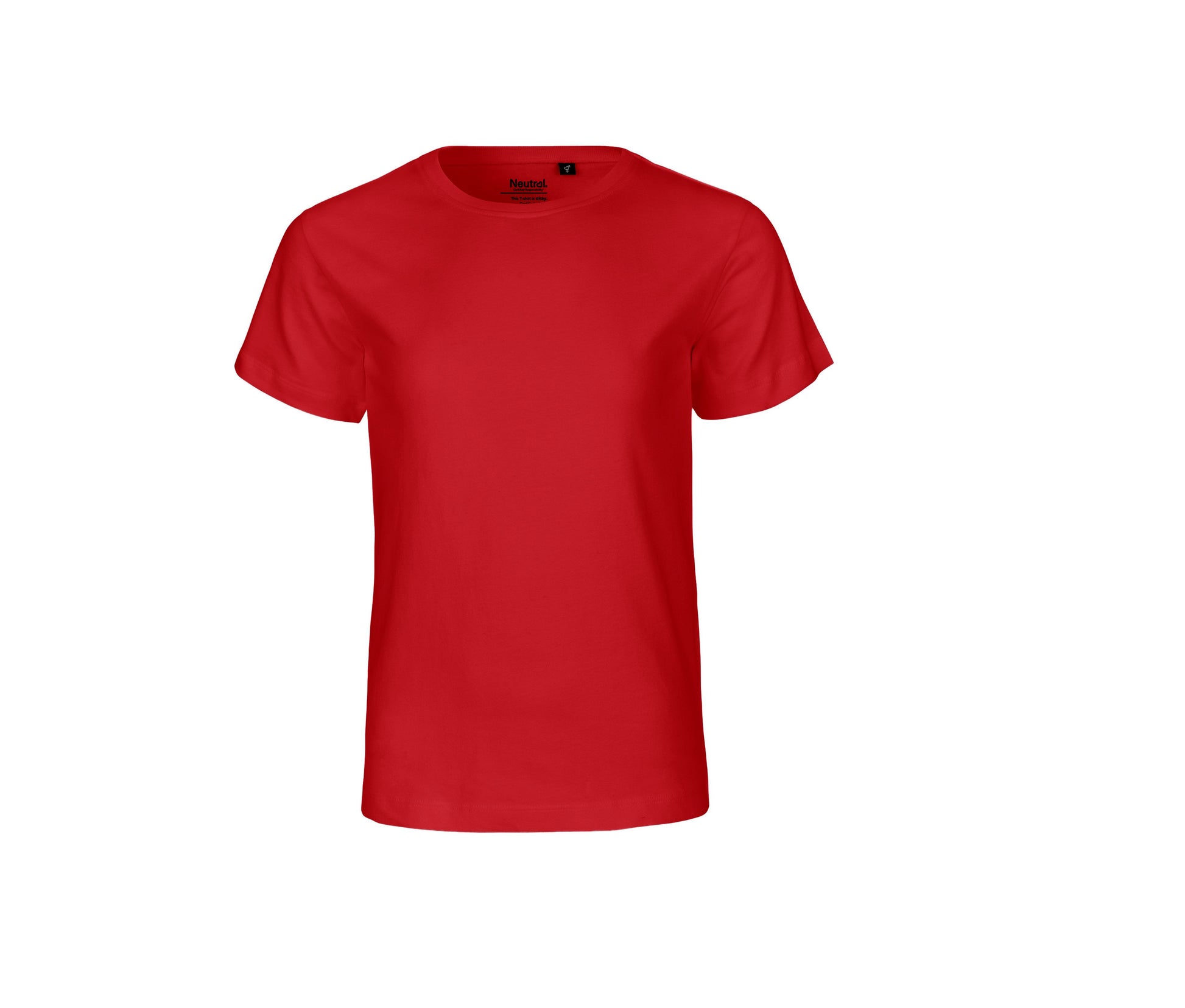 Tee-Shirt Enfant Coton Bio et Fairtrade - Red