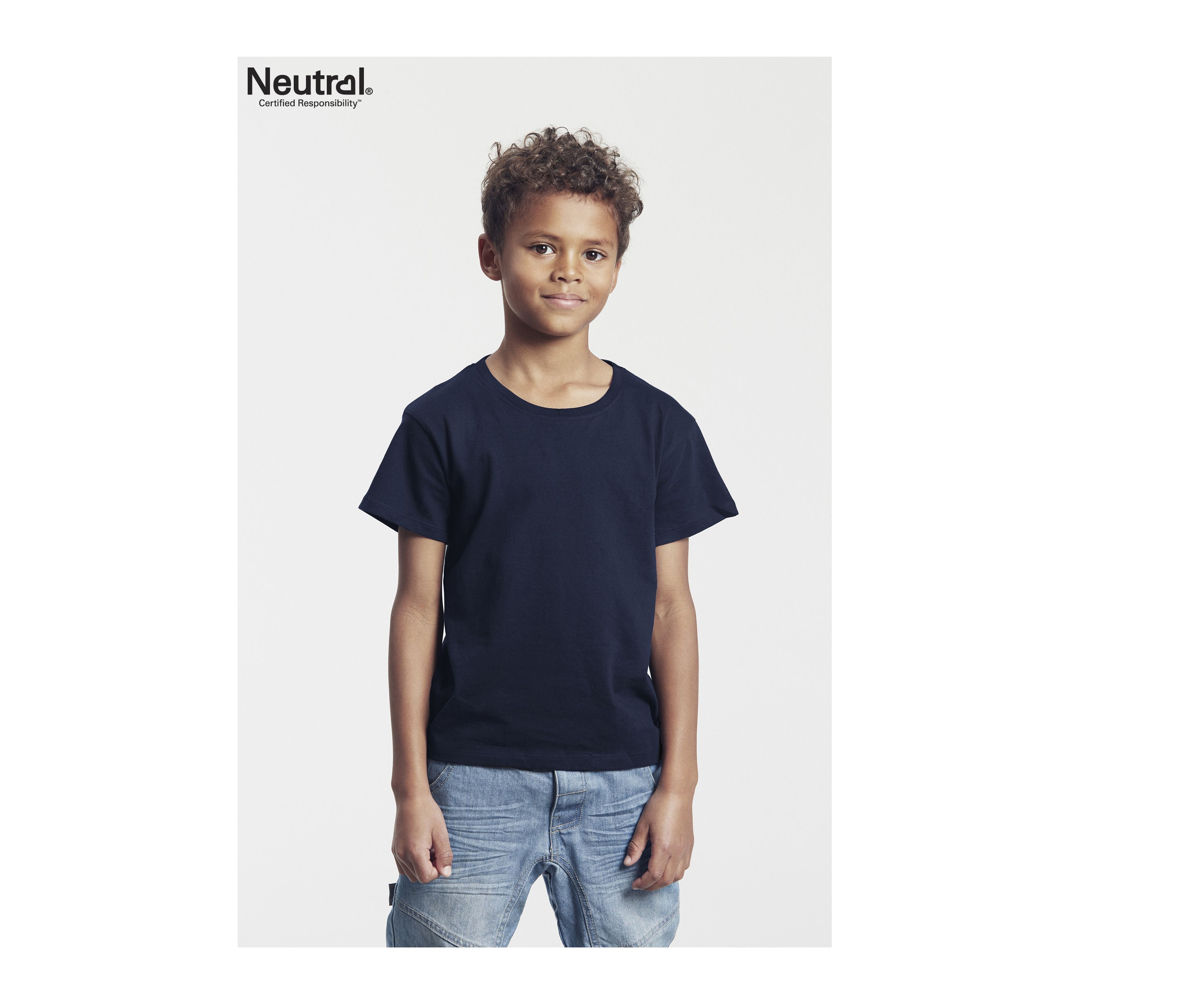Tee-Shirt Enfant Coton Bio et Fairtrade - Navy