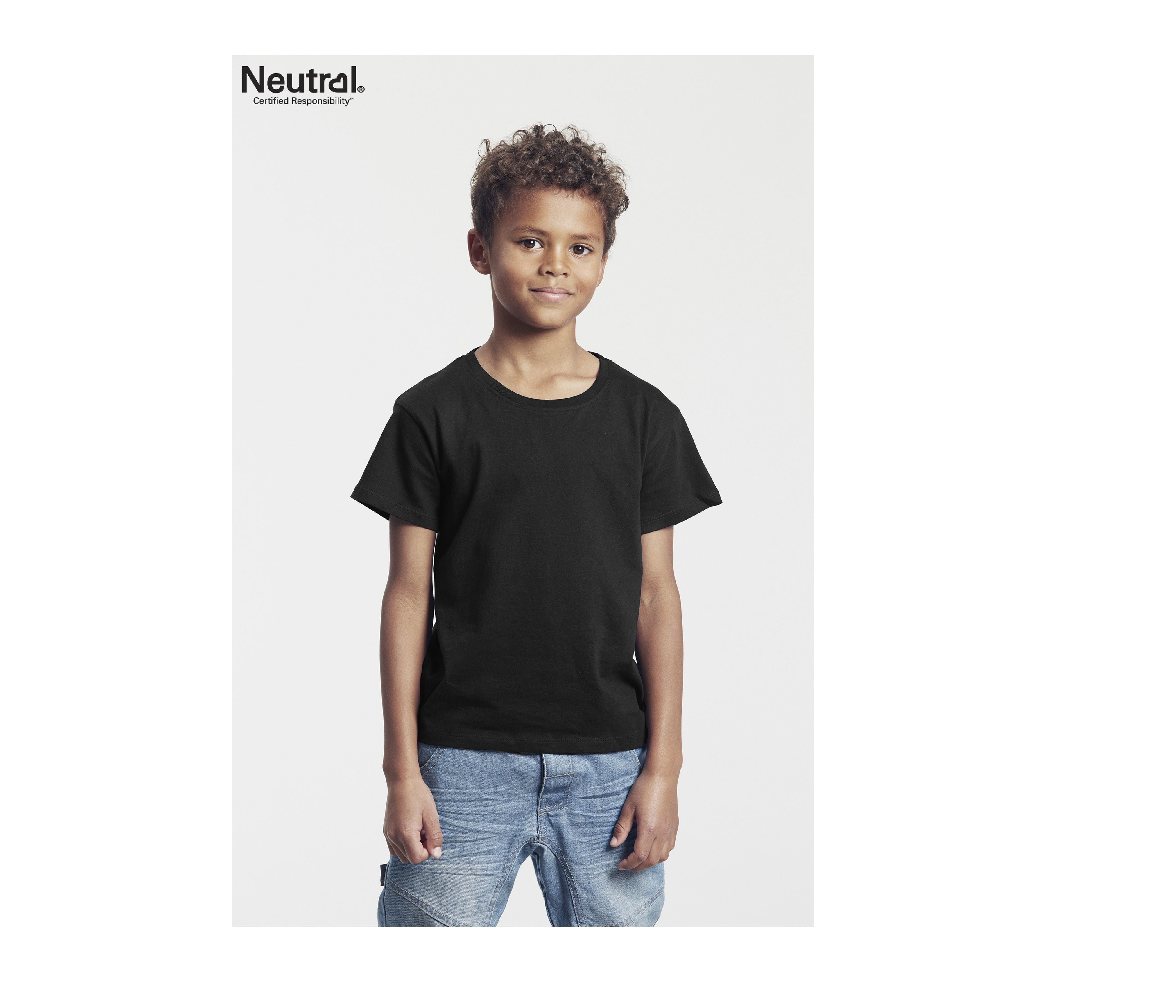 Tee-Shirt Enfant Coton Bio et Fairtrade - Black