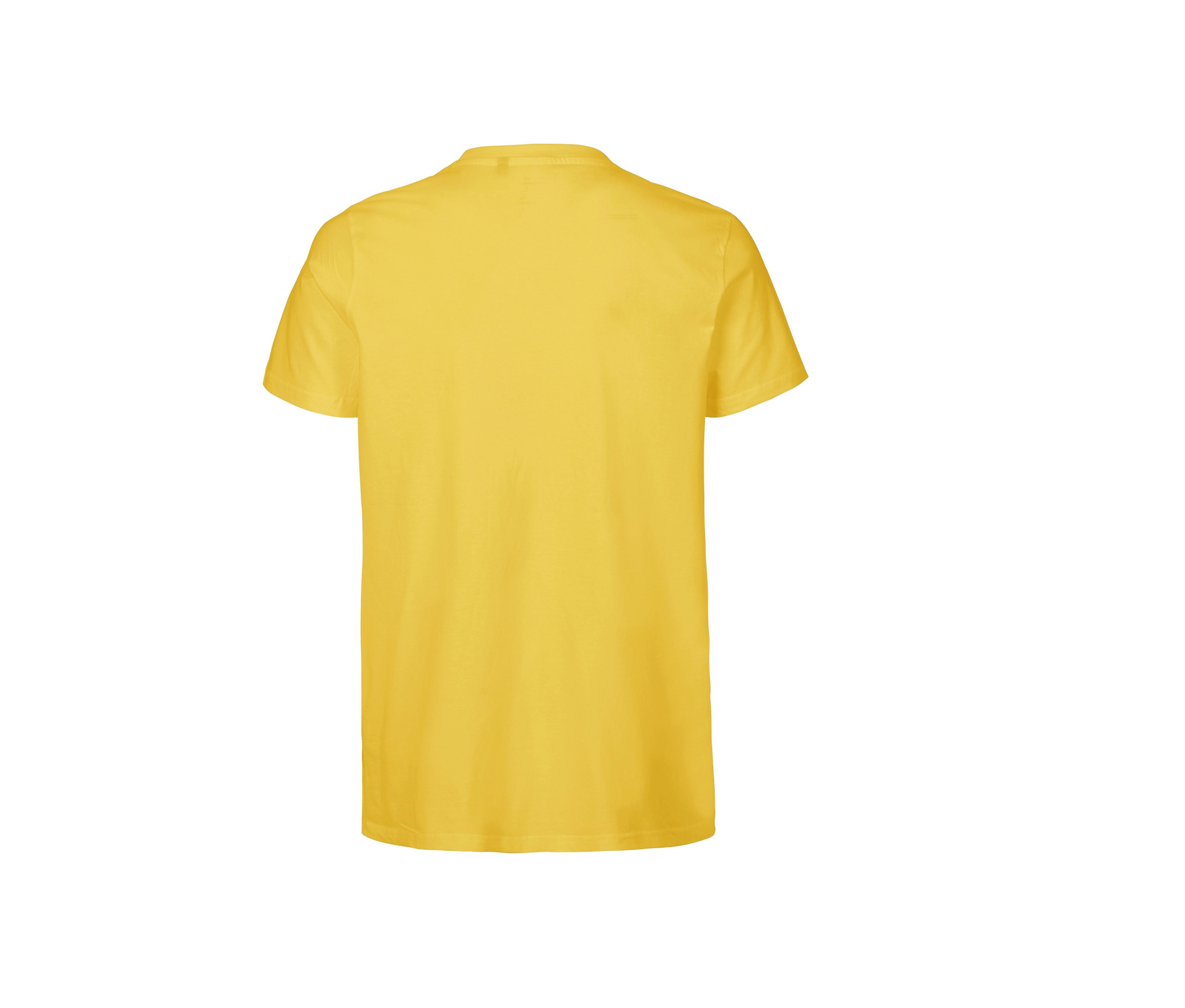 Tee-Shirt Ajusté Homme - Yellow