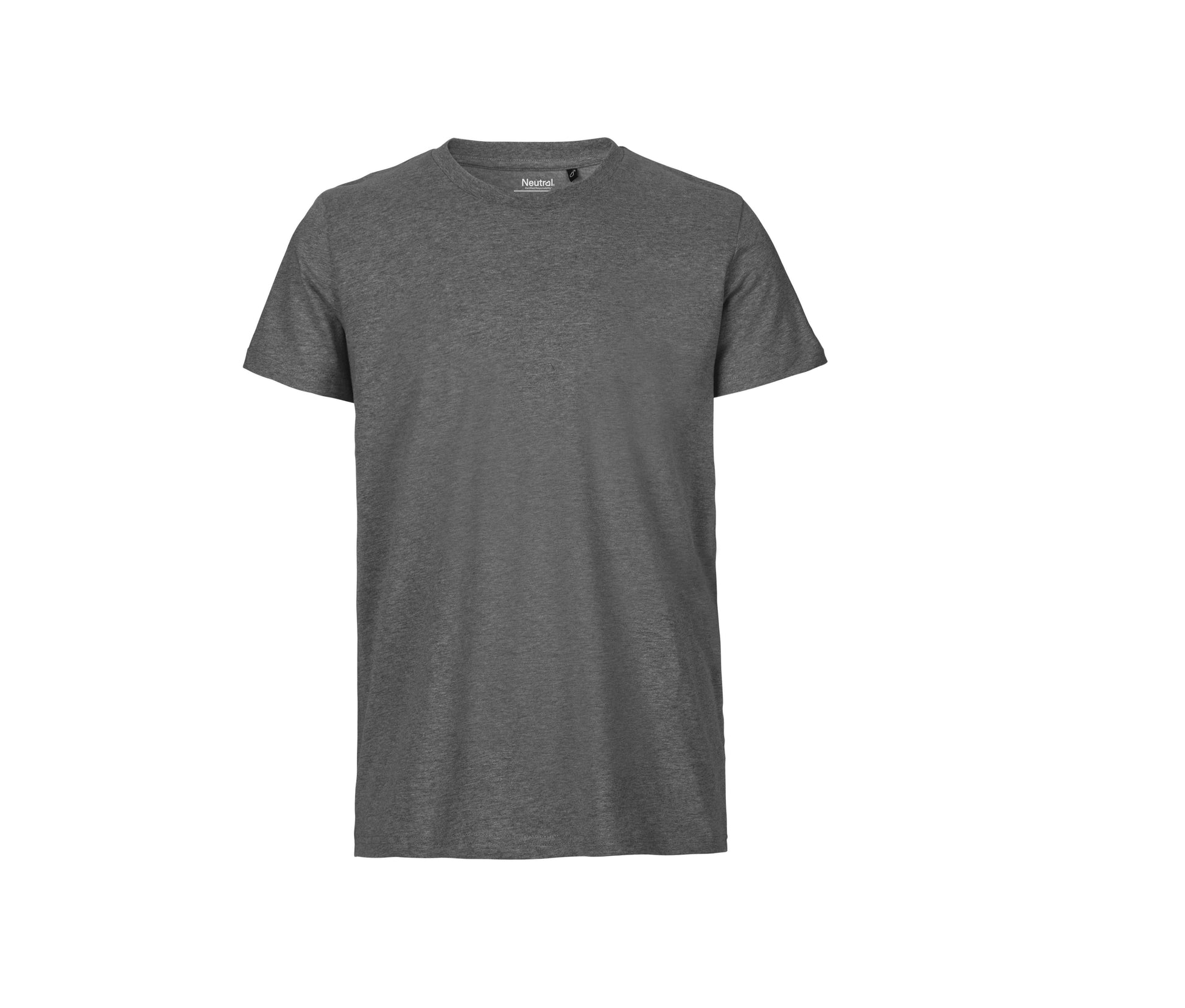 Tee-Shirt Ajusté Homme - Dark Heather
