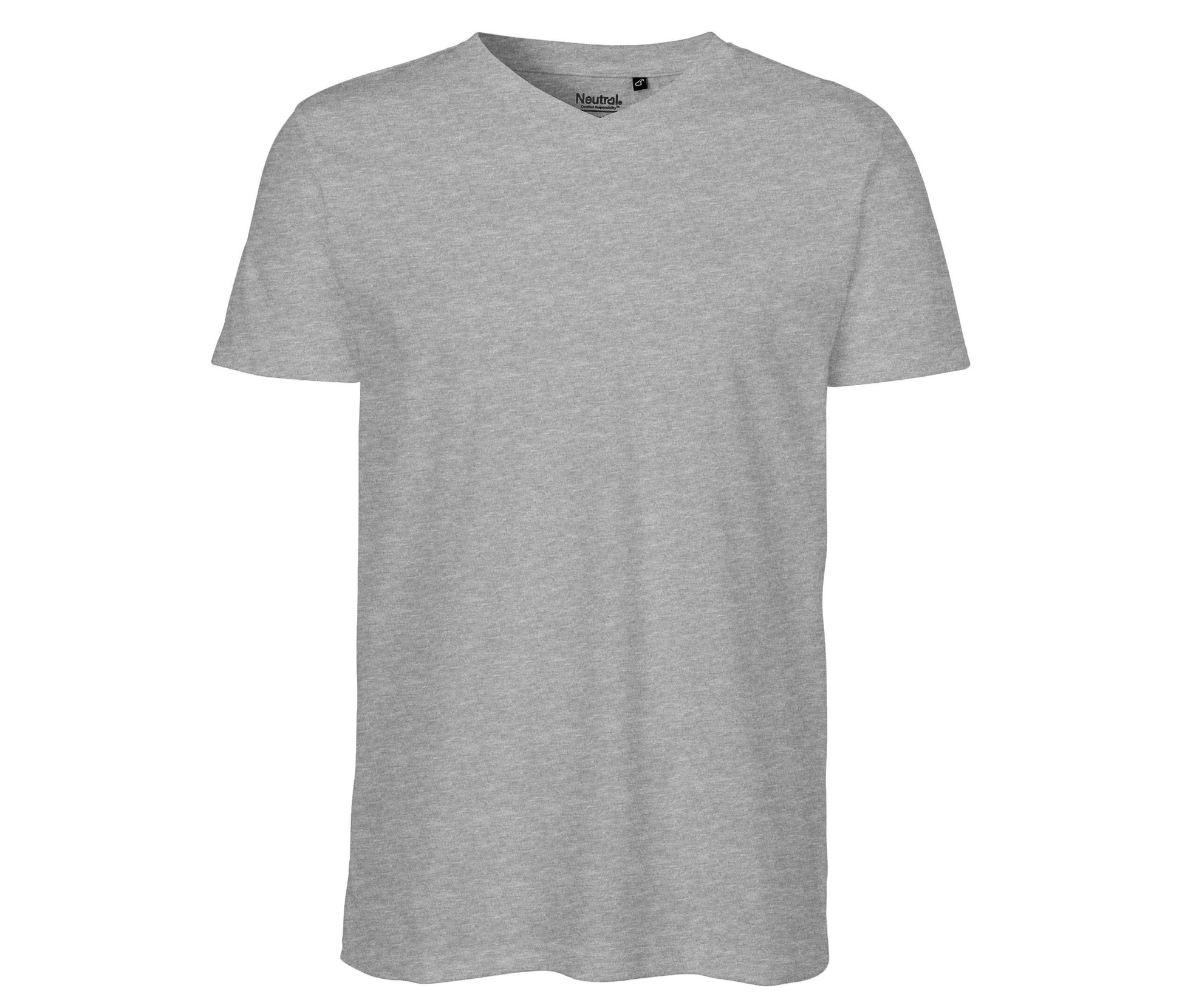 Tee-Shirt Homme Col V - Sport Grey