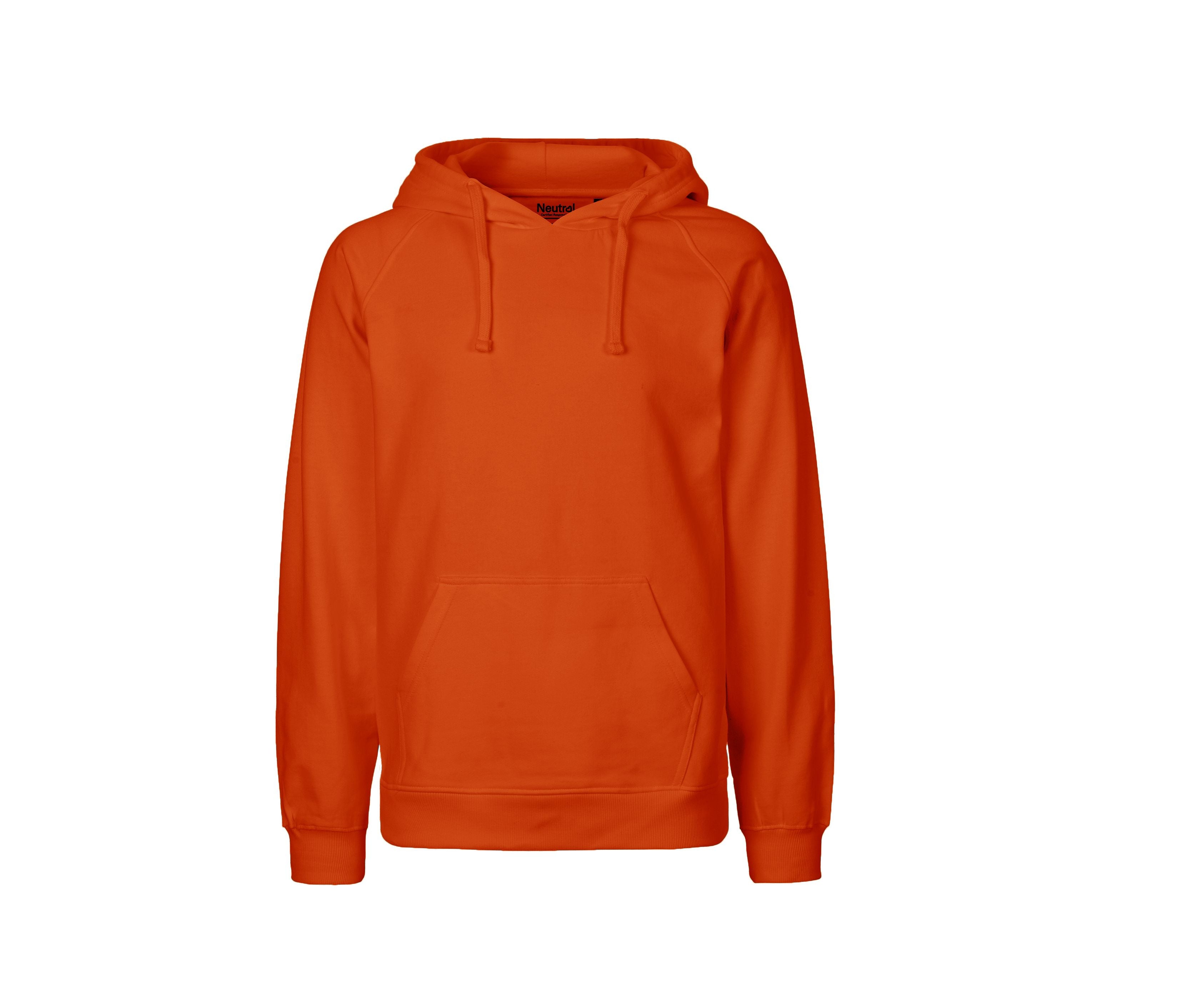 Sweat à Capuche Homme - Orange