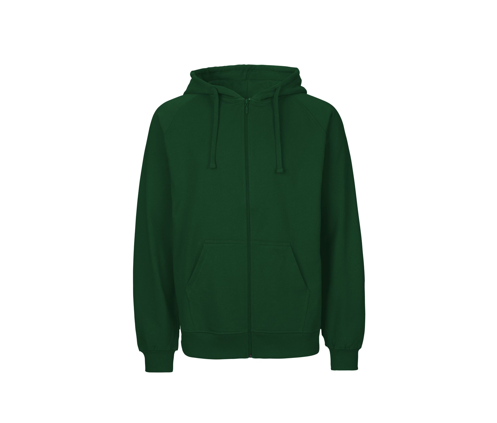 Sweat Capuche Zippé Homme - Bottle Green