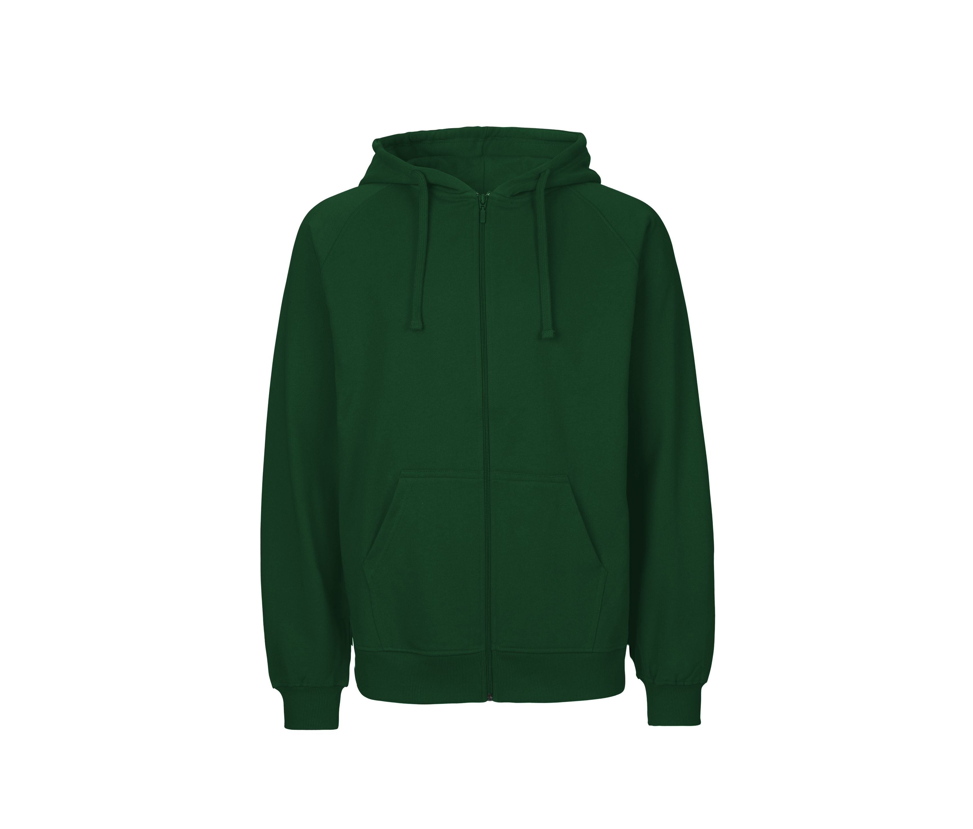 Sweat Capuche Zippé Homme - Bottle Green