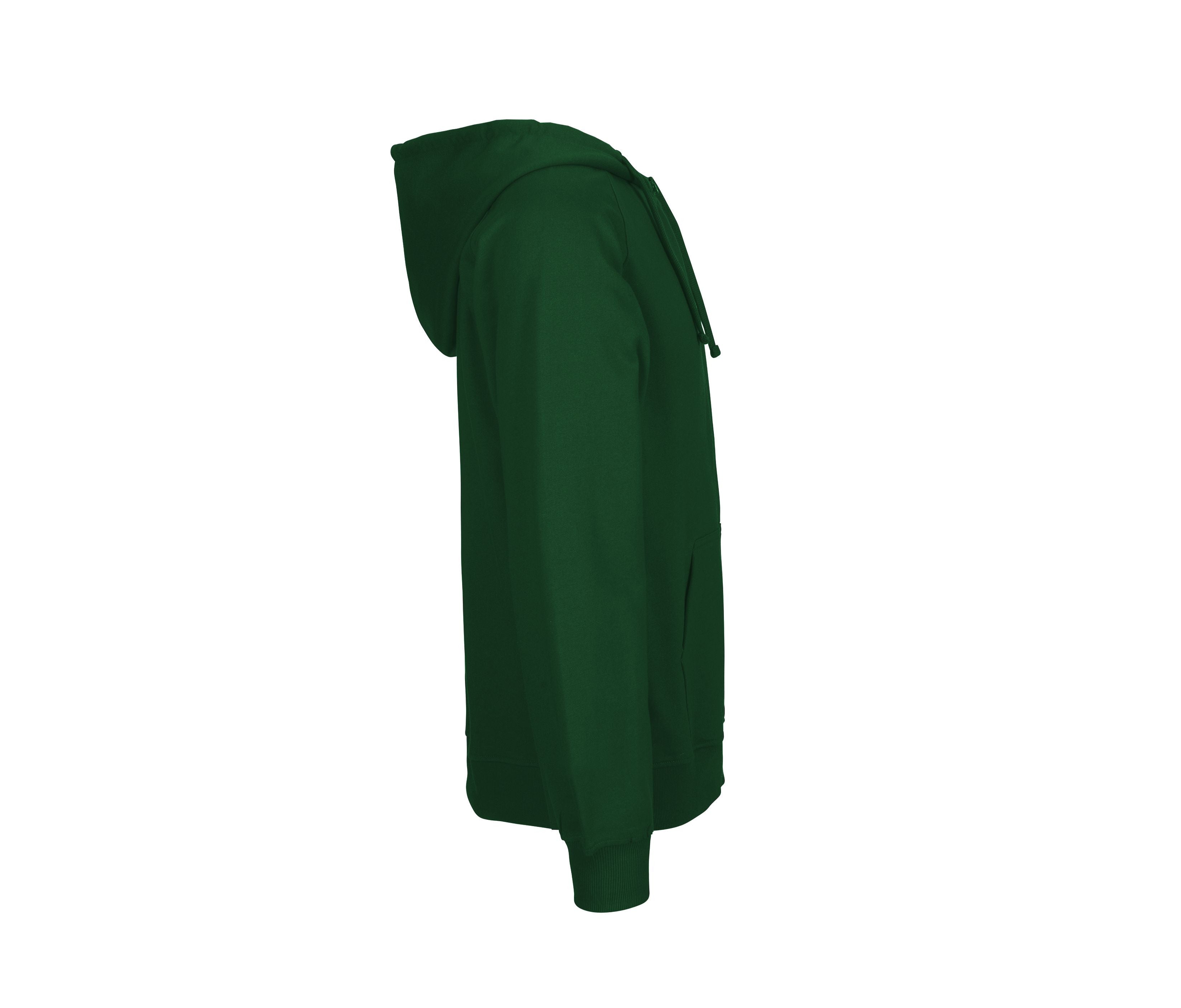 Sweat Capuche Zippé Homme - Bottle Green