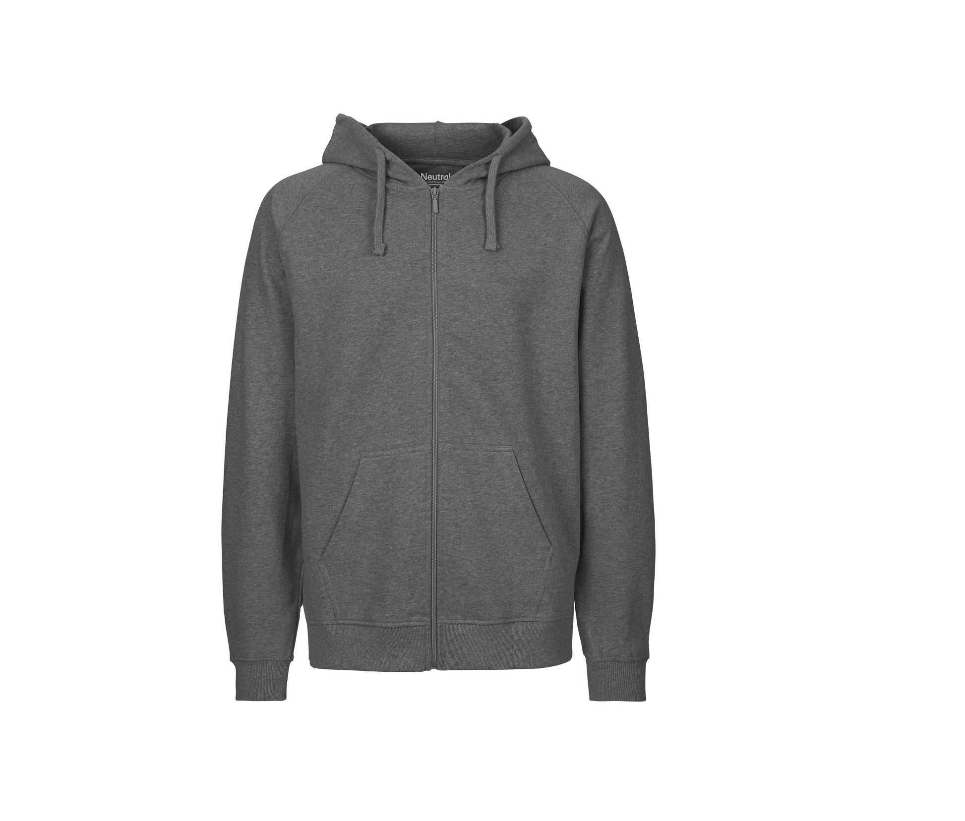 Sweat Capuche Zippé Homme - Dark Heather