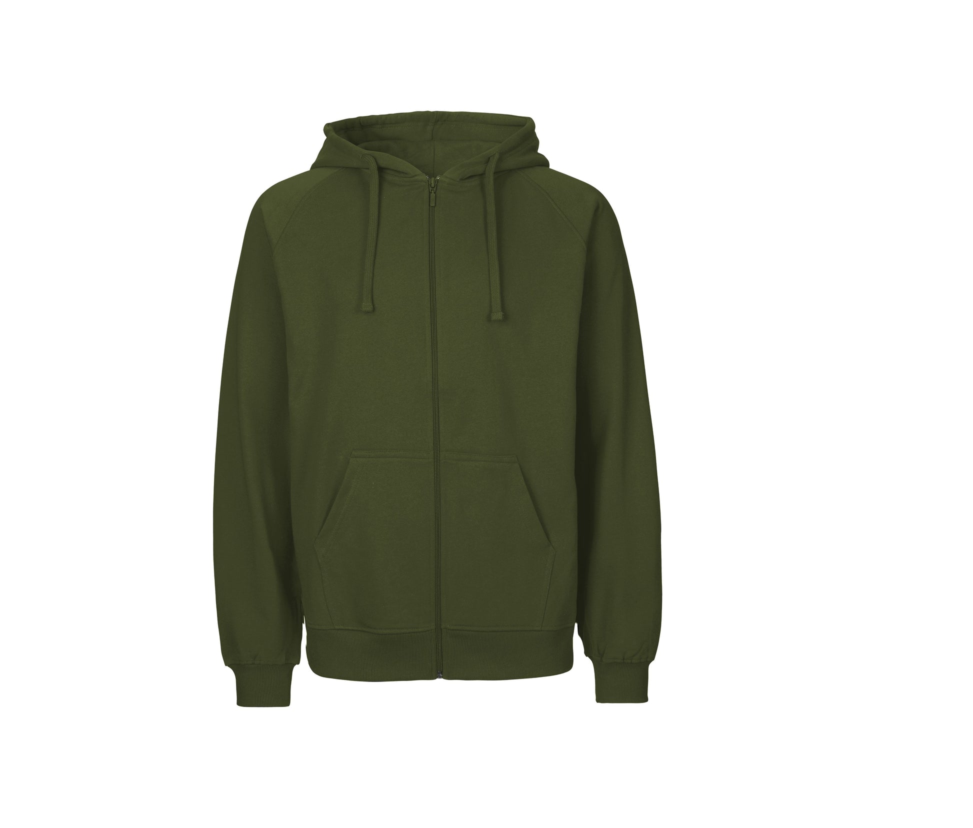 Sweat Capuche Zippé Homme - Military