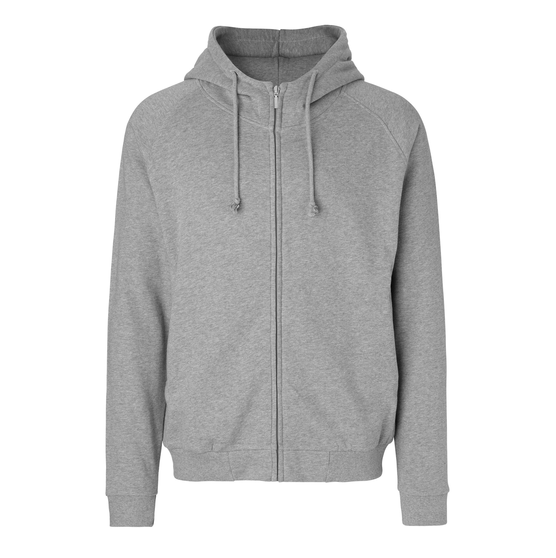 Sweat Zippé à Capuche - Sport Grey