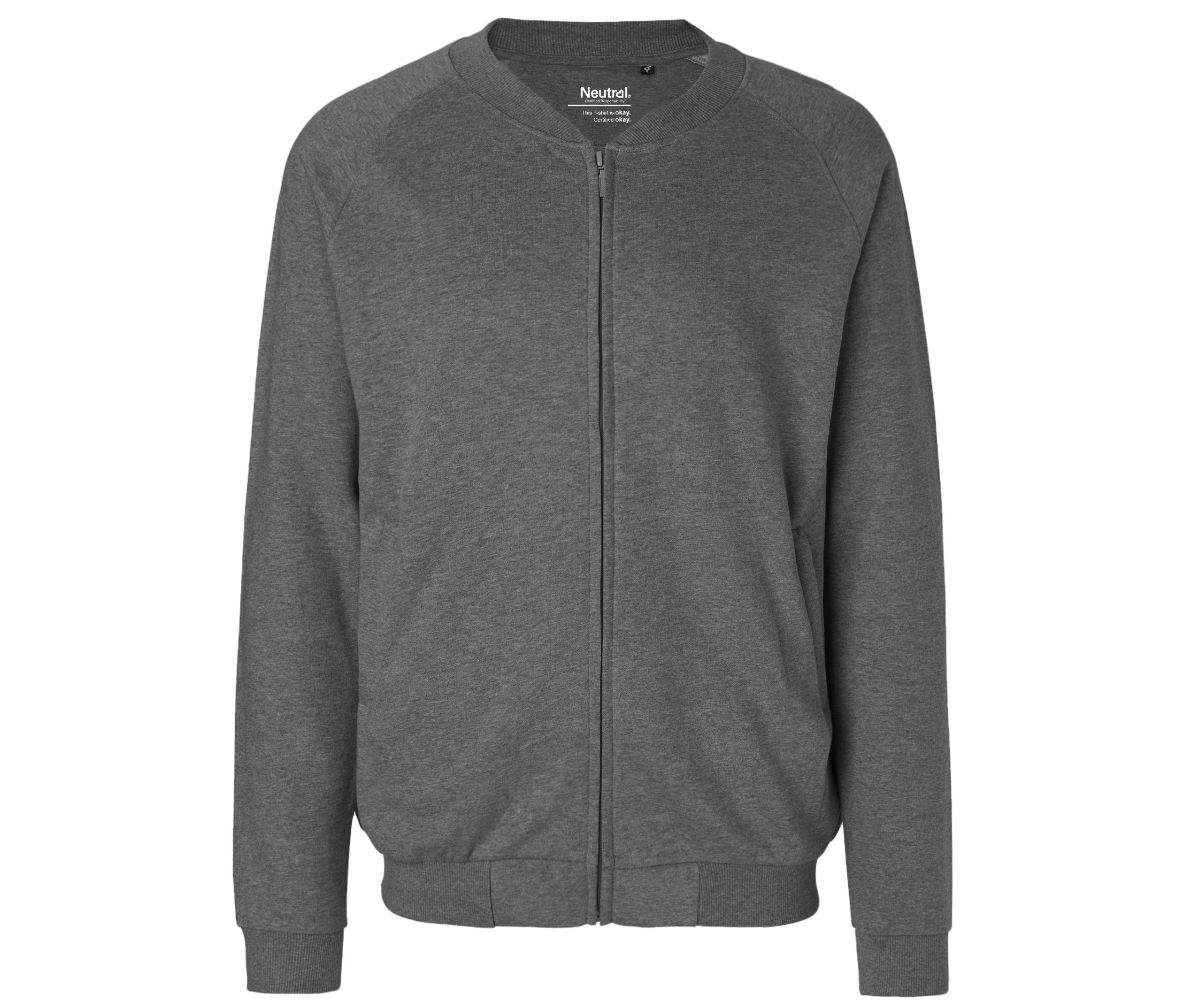 Veste en Coton Organique - Dark Heather