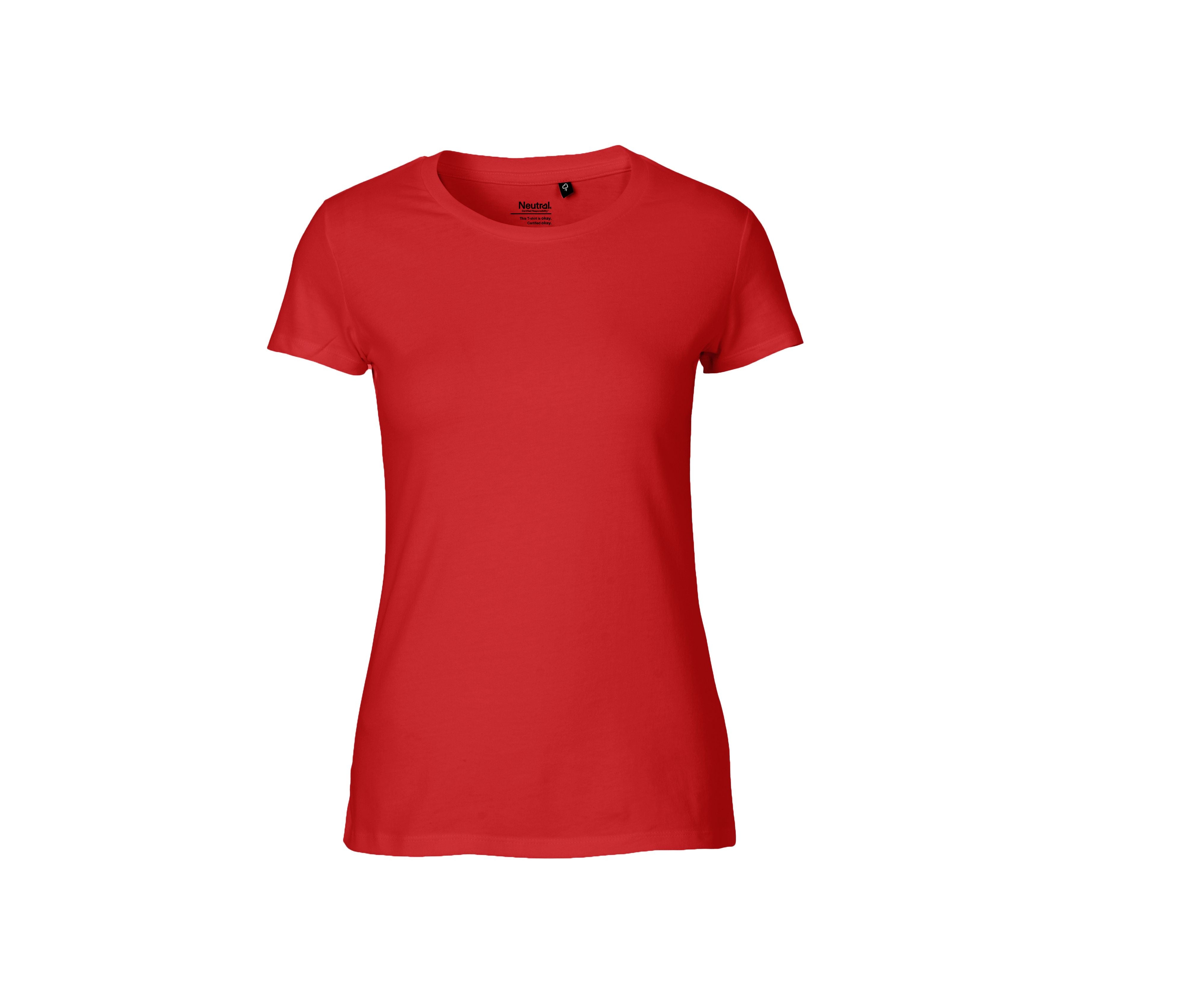 Tee-Shirt Ajusté Femme - Red