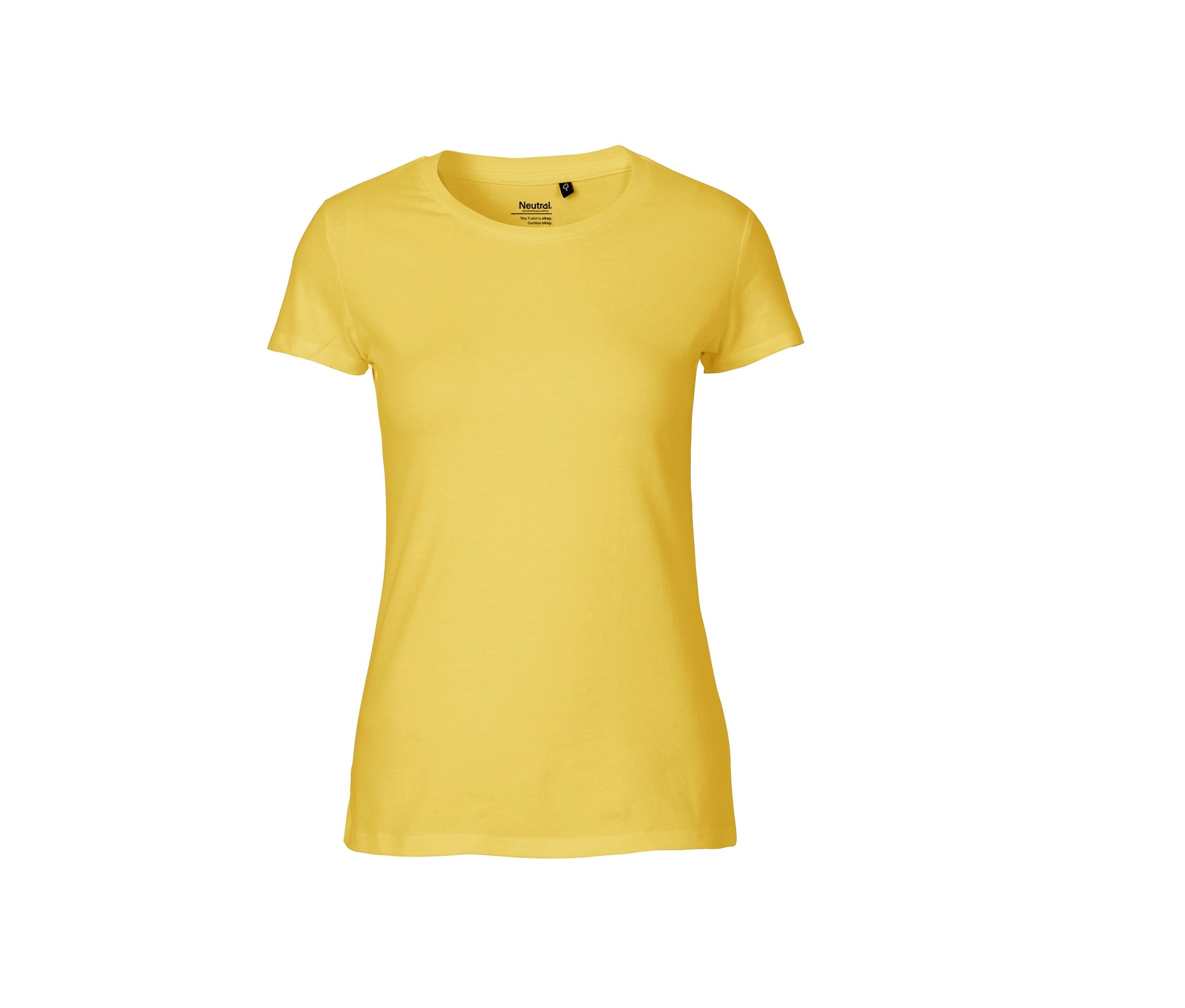 Tee-Shirt Ajusté Femme - Yellow