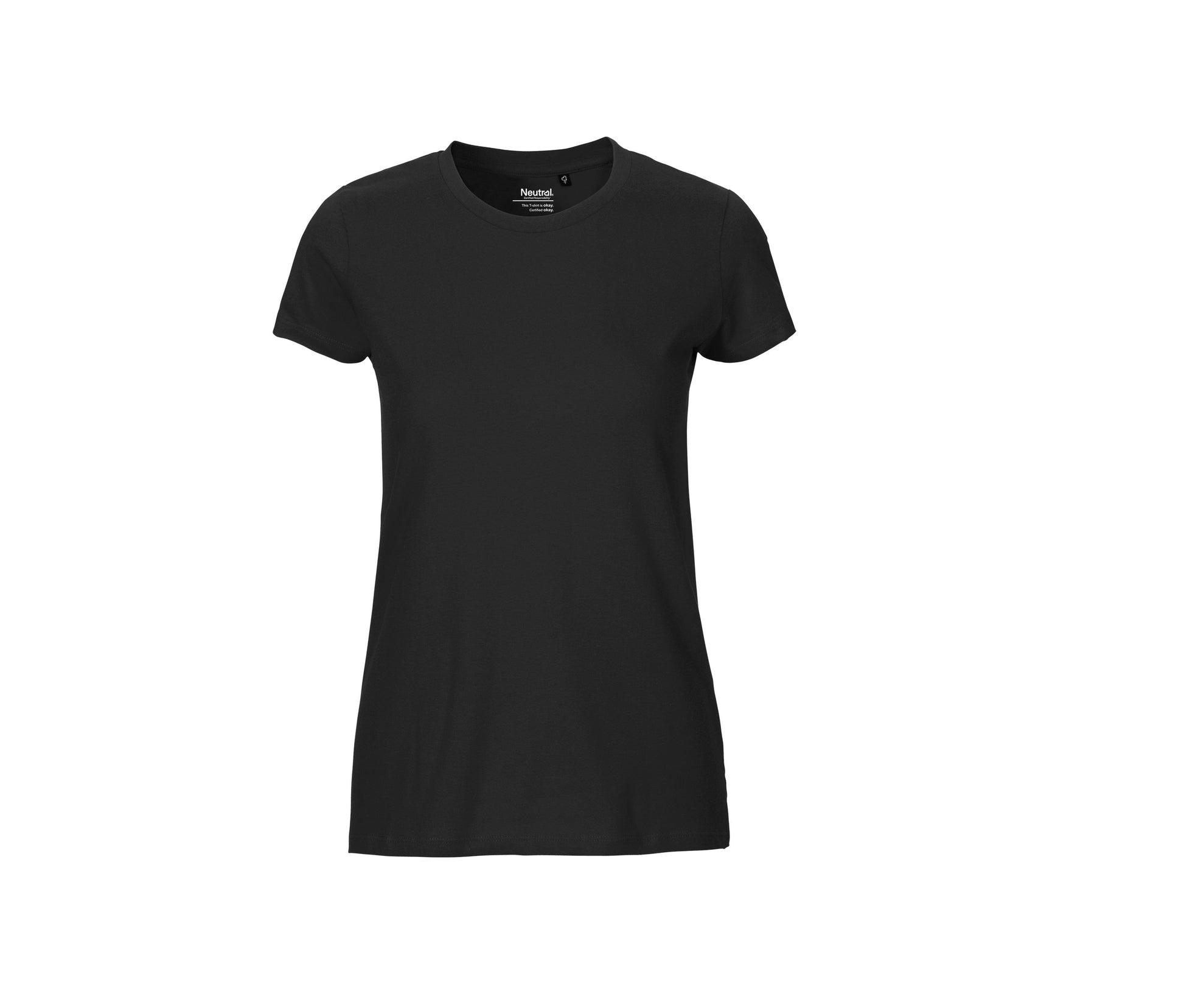 Tee-Shirt Ajusté Femme - Black