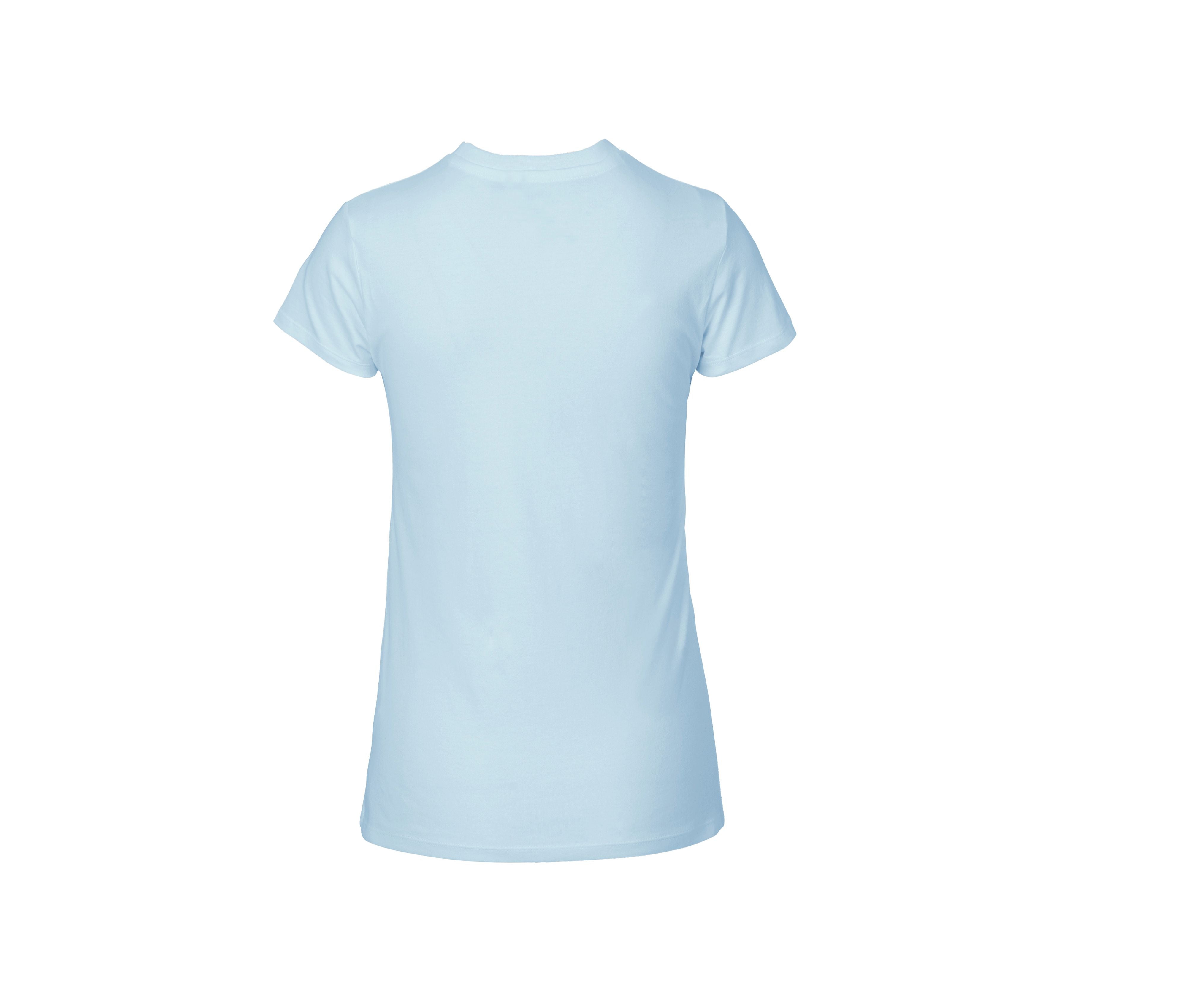 Tee-Shirt Ajusté Femme - Light Blue