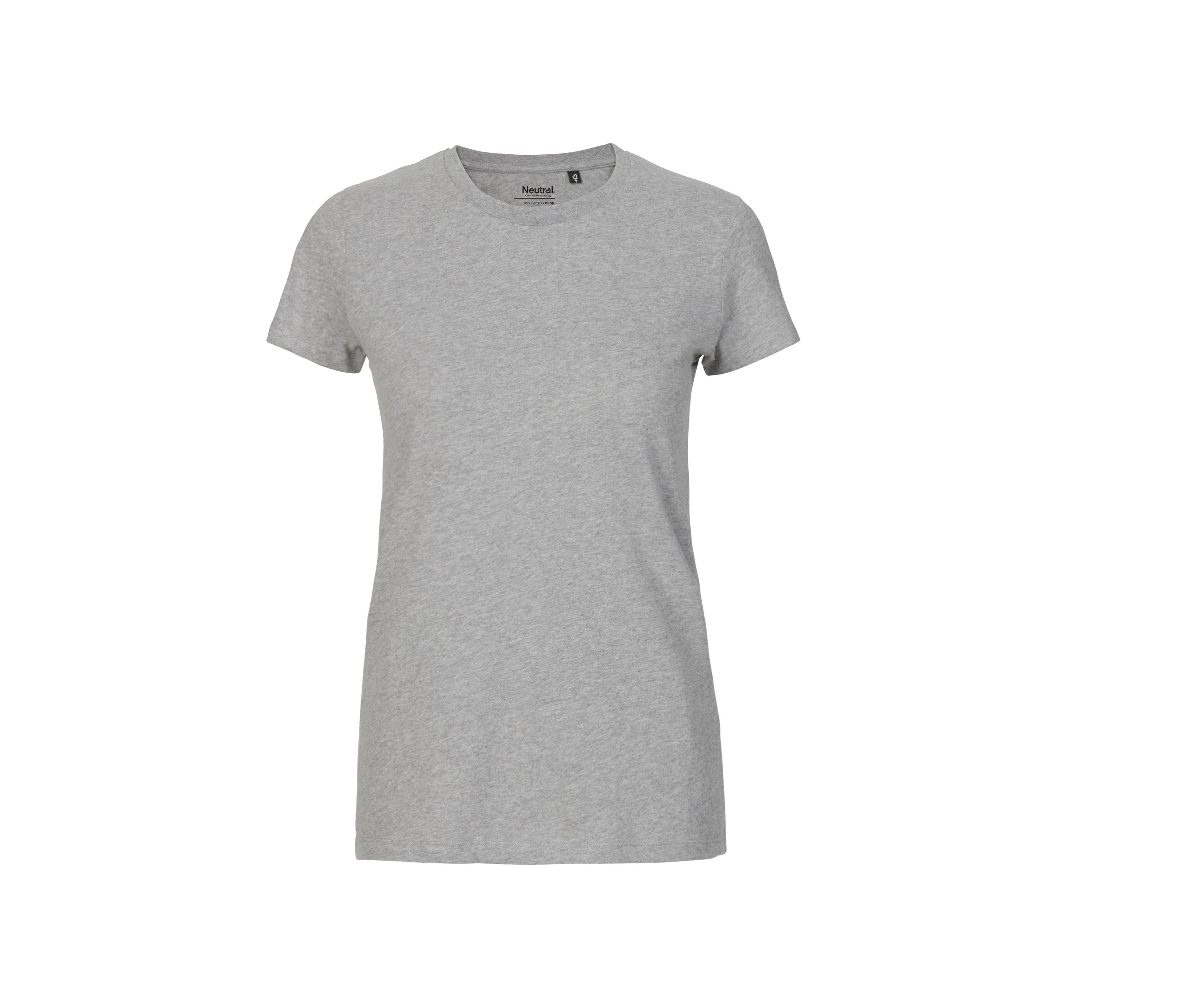 Tee-Shirt Ajusté Femme - Sport Grey