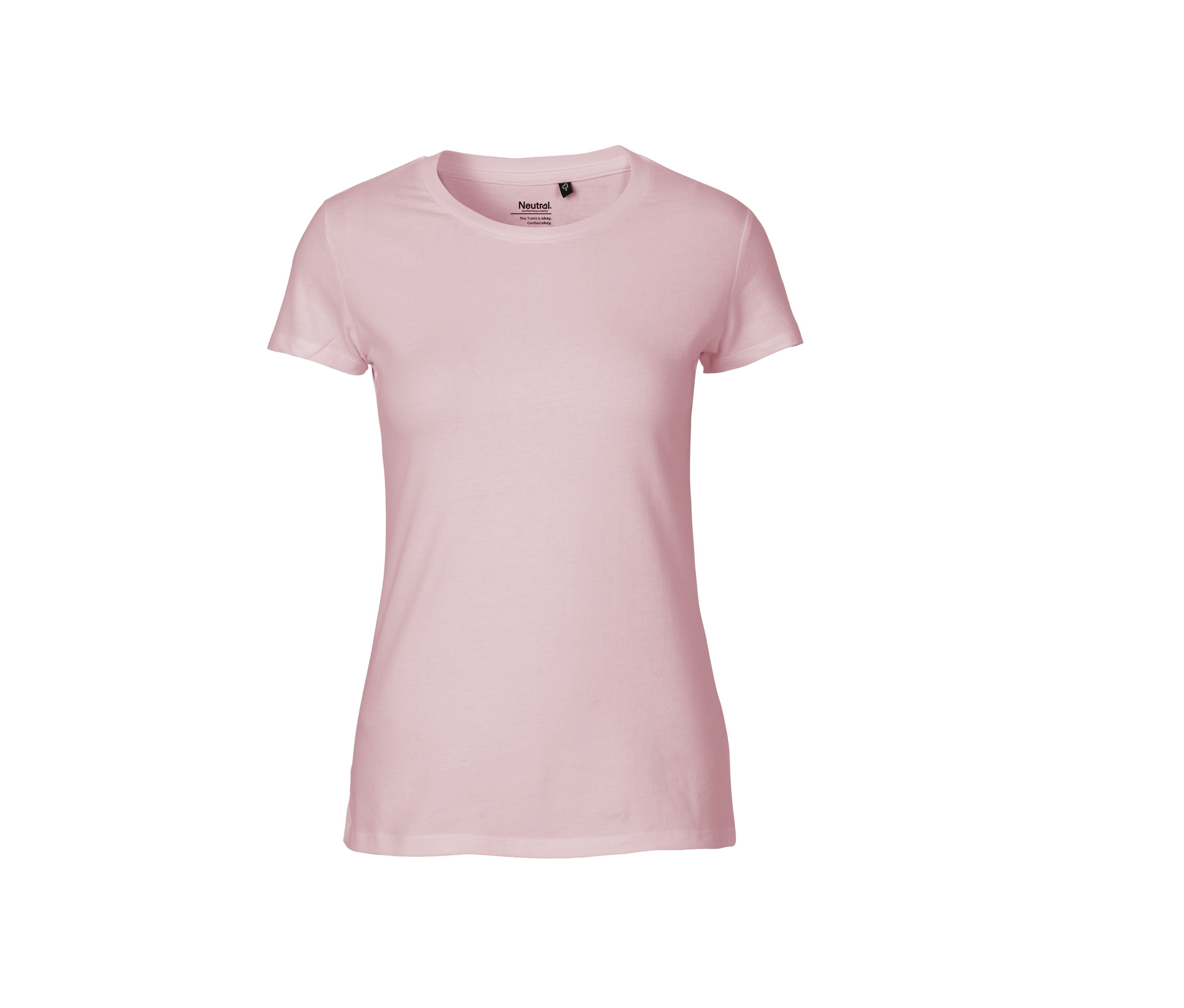 Tee-Shirt Ajusté Femme - Light Pink