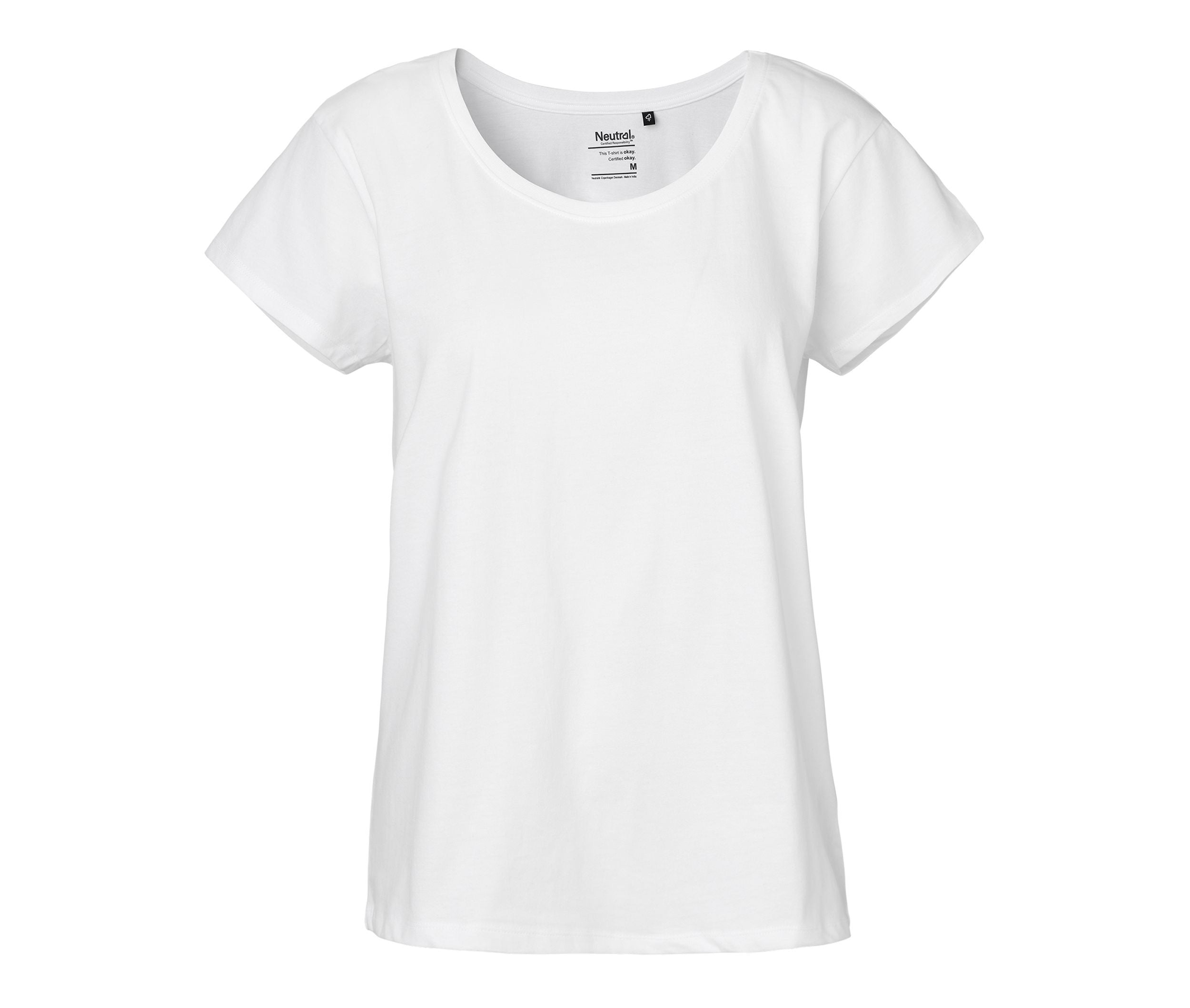 Tee-Shirt Femme Ample - White
