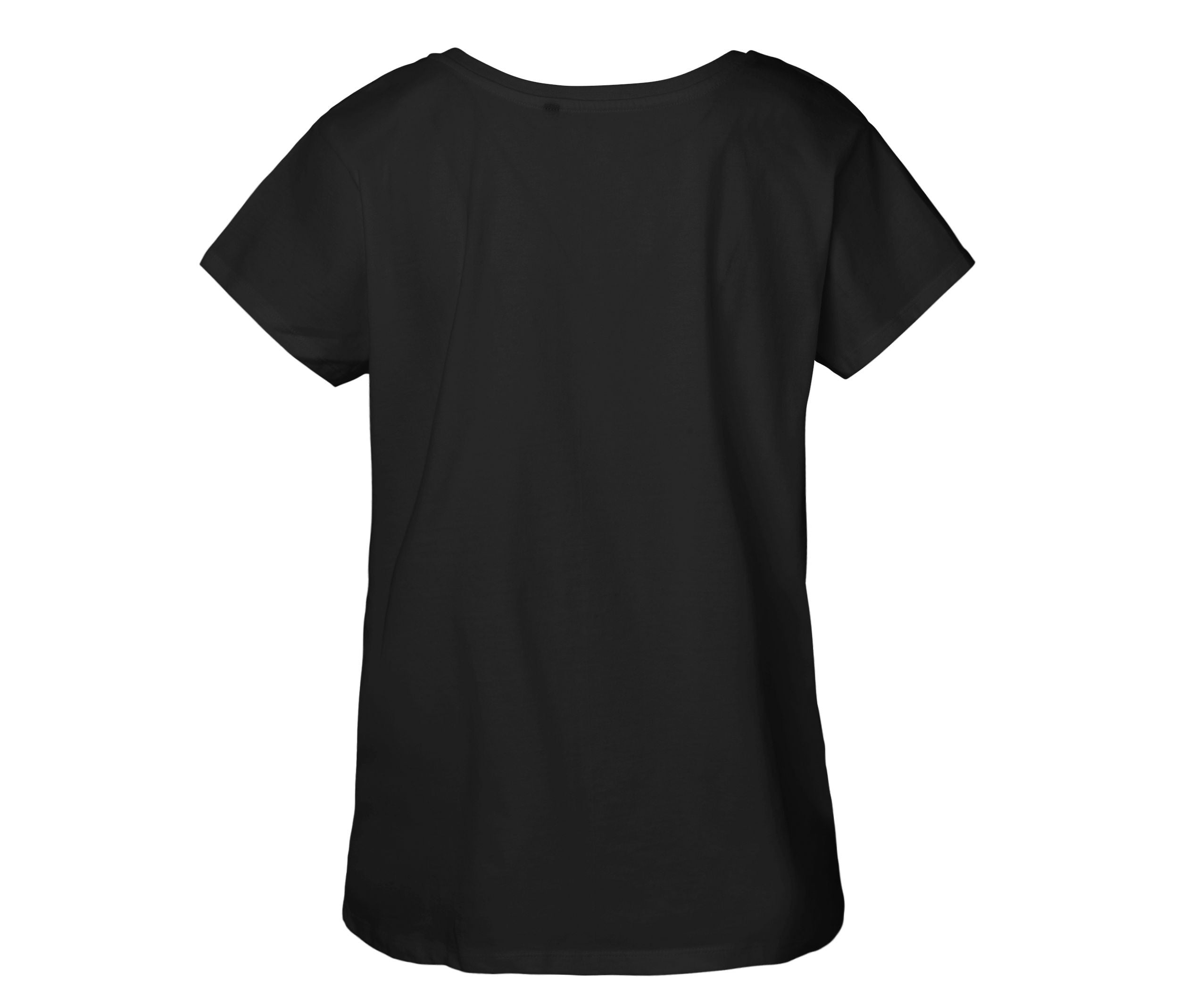 Tee-Shirt Femme Ample - Black