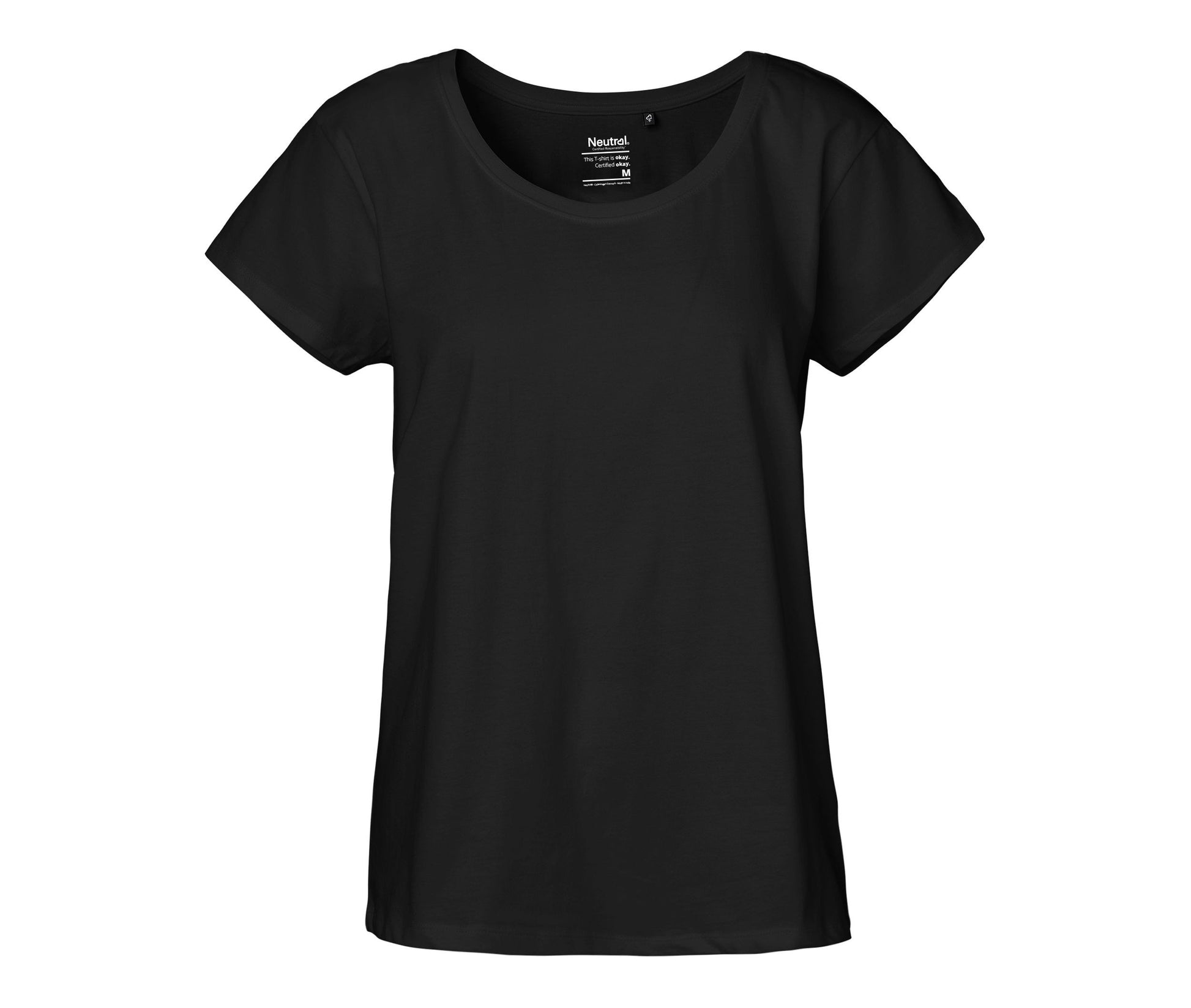 Tee-Shirt Femme Ample - Black