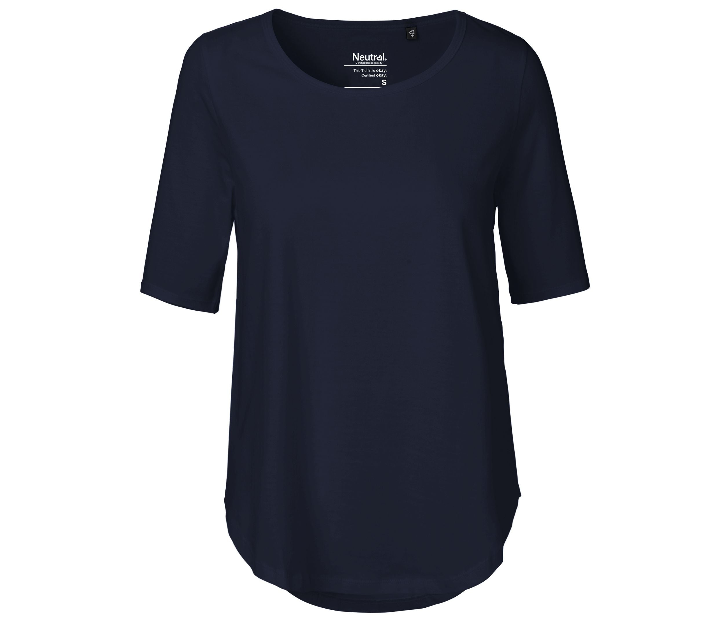 Tee-Shirt Femme Manches Mi-Longues - Navy