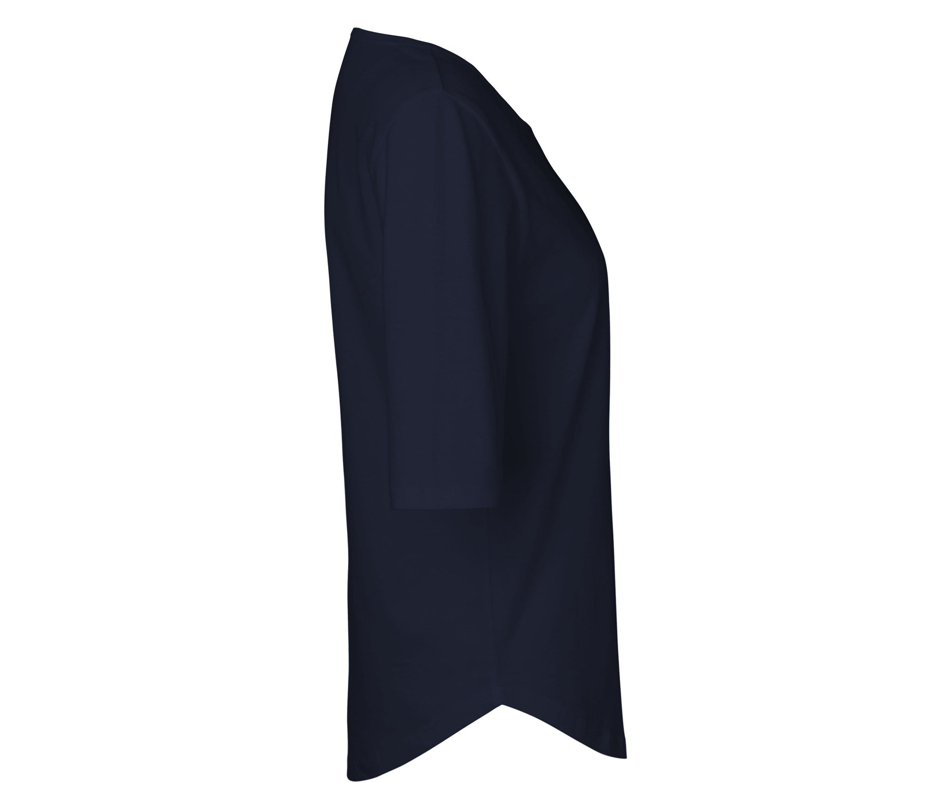Tee-Shirt Femme Manches Mi-Longues - Navy