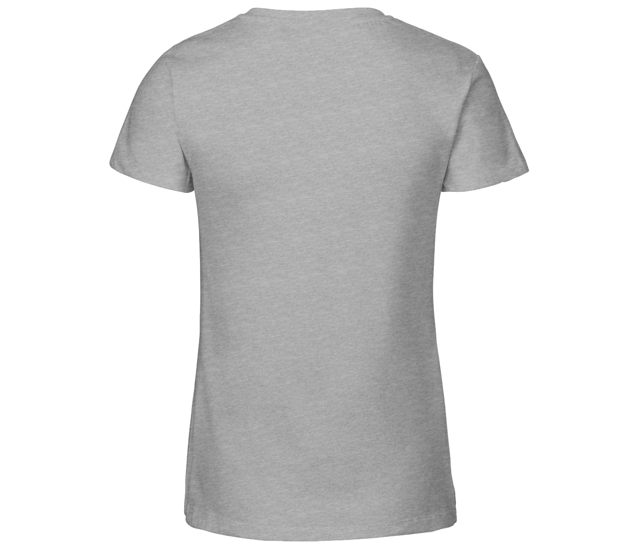 Tee-Shirt Femme Col V - Sport Grey