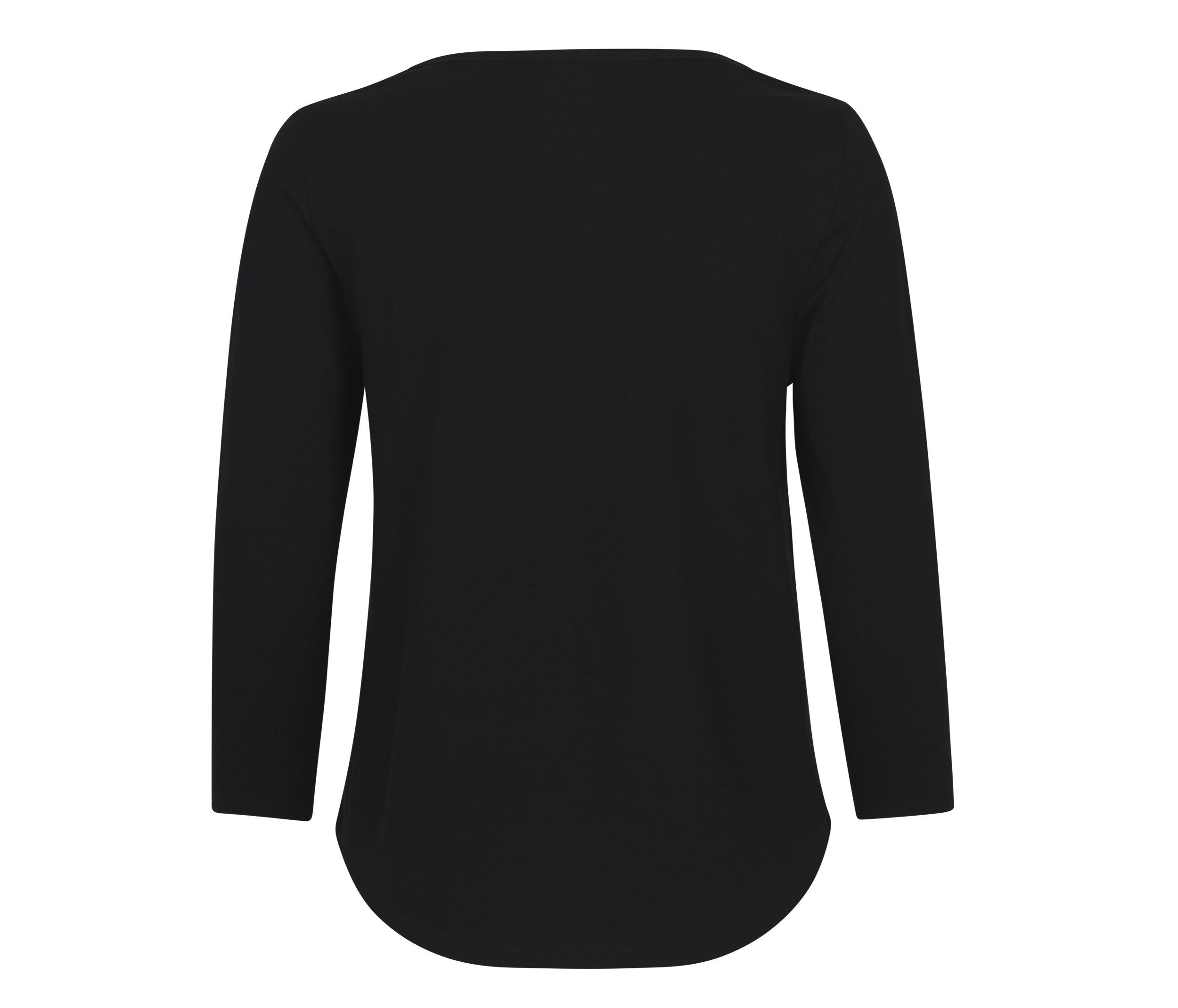 Tee-Shirt Femme Manches 3/4 - Black