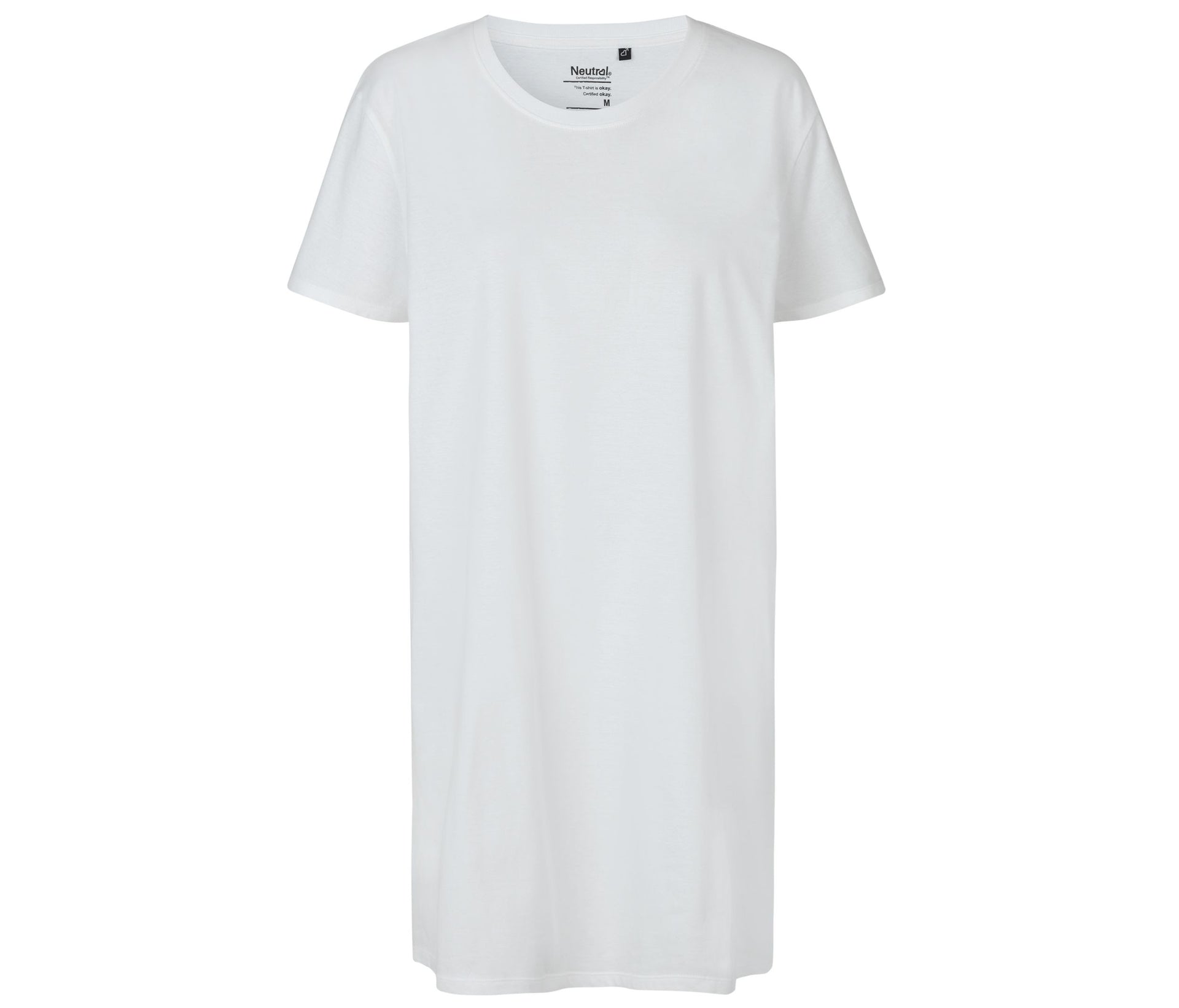 Tee-Shirt Femme Extra Long - White