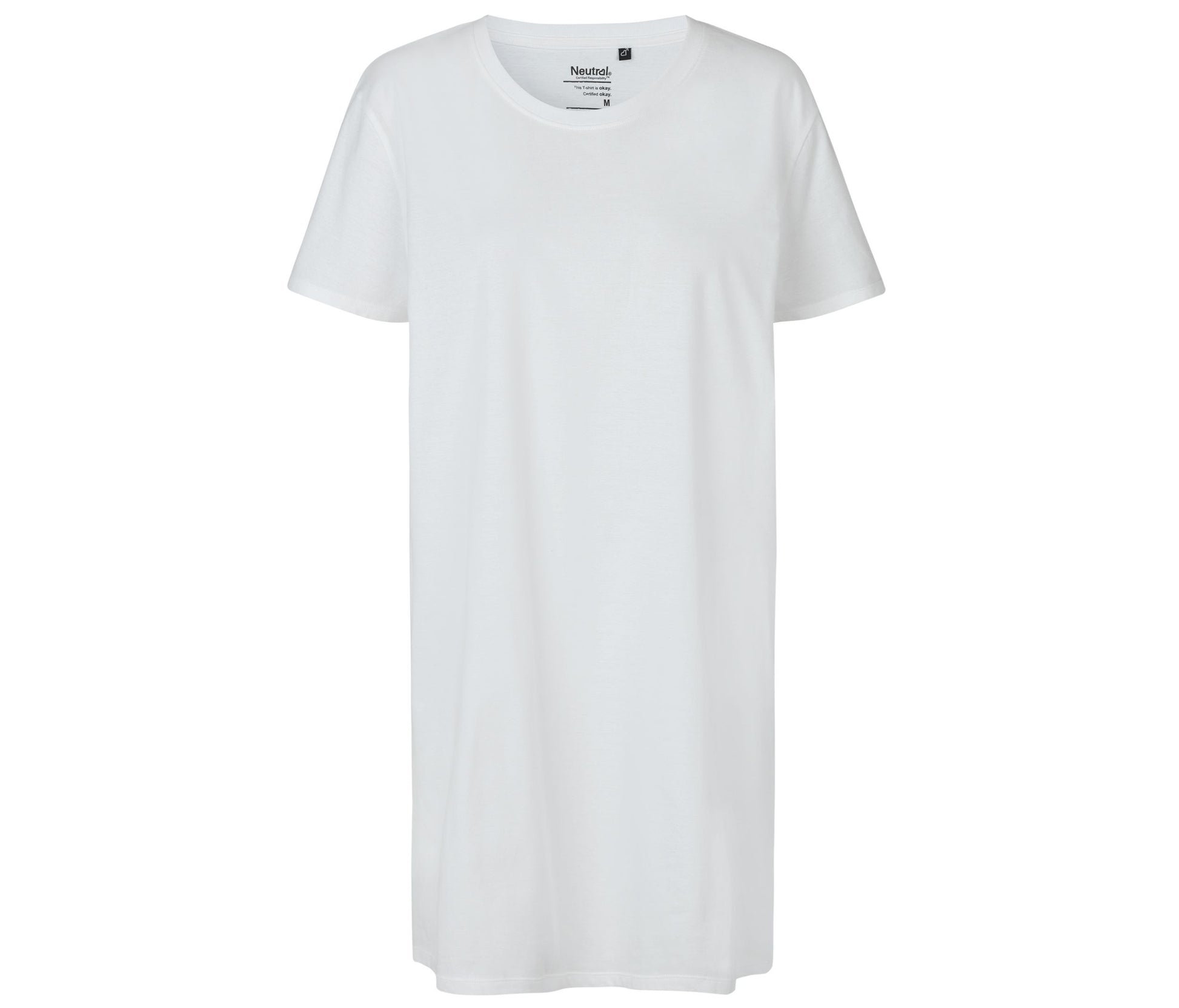 Tee-Shirt Femme Extra Long - White