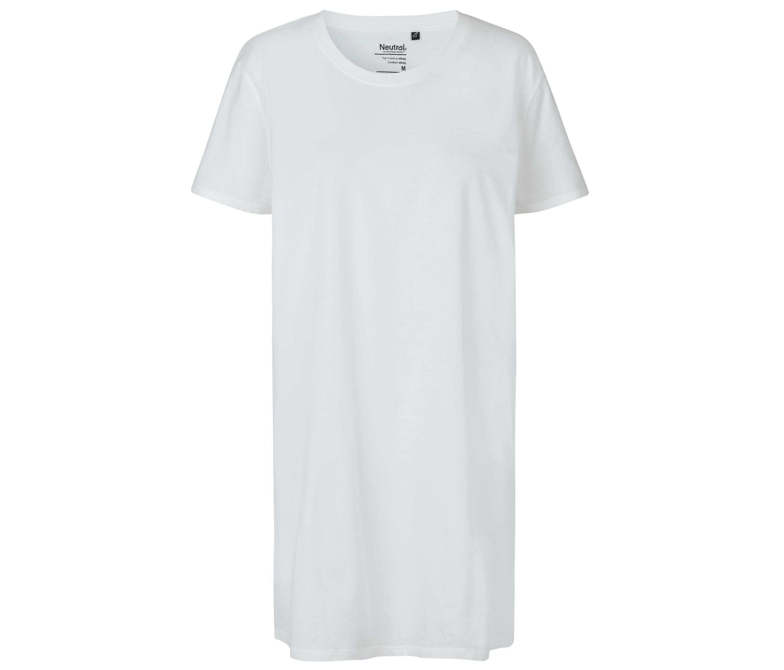 Tee-Shirt Femme Extra Long - White