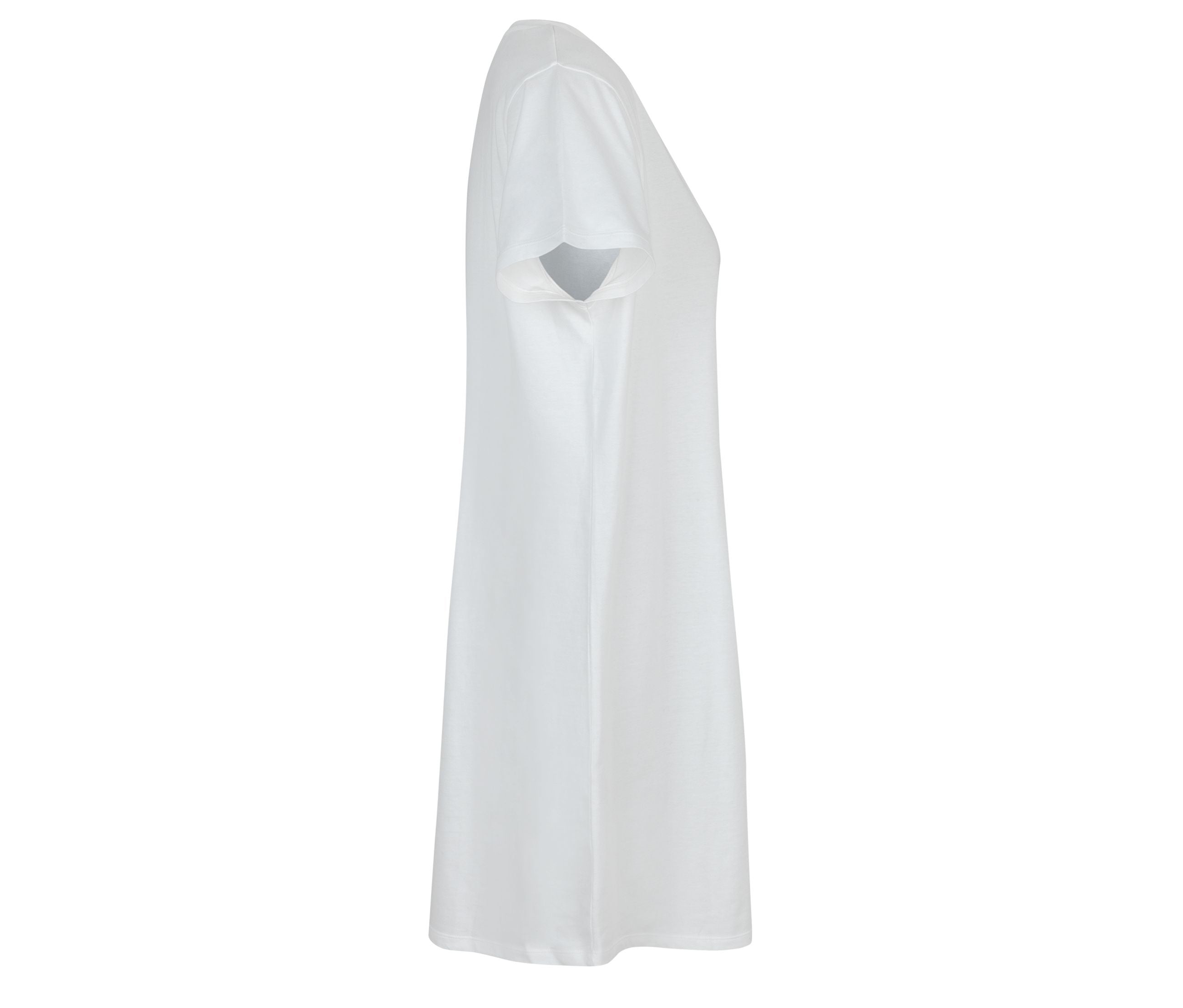 Tee-Shirt Femme Extra Long - White