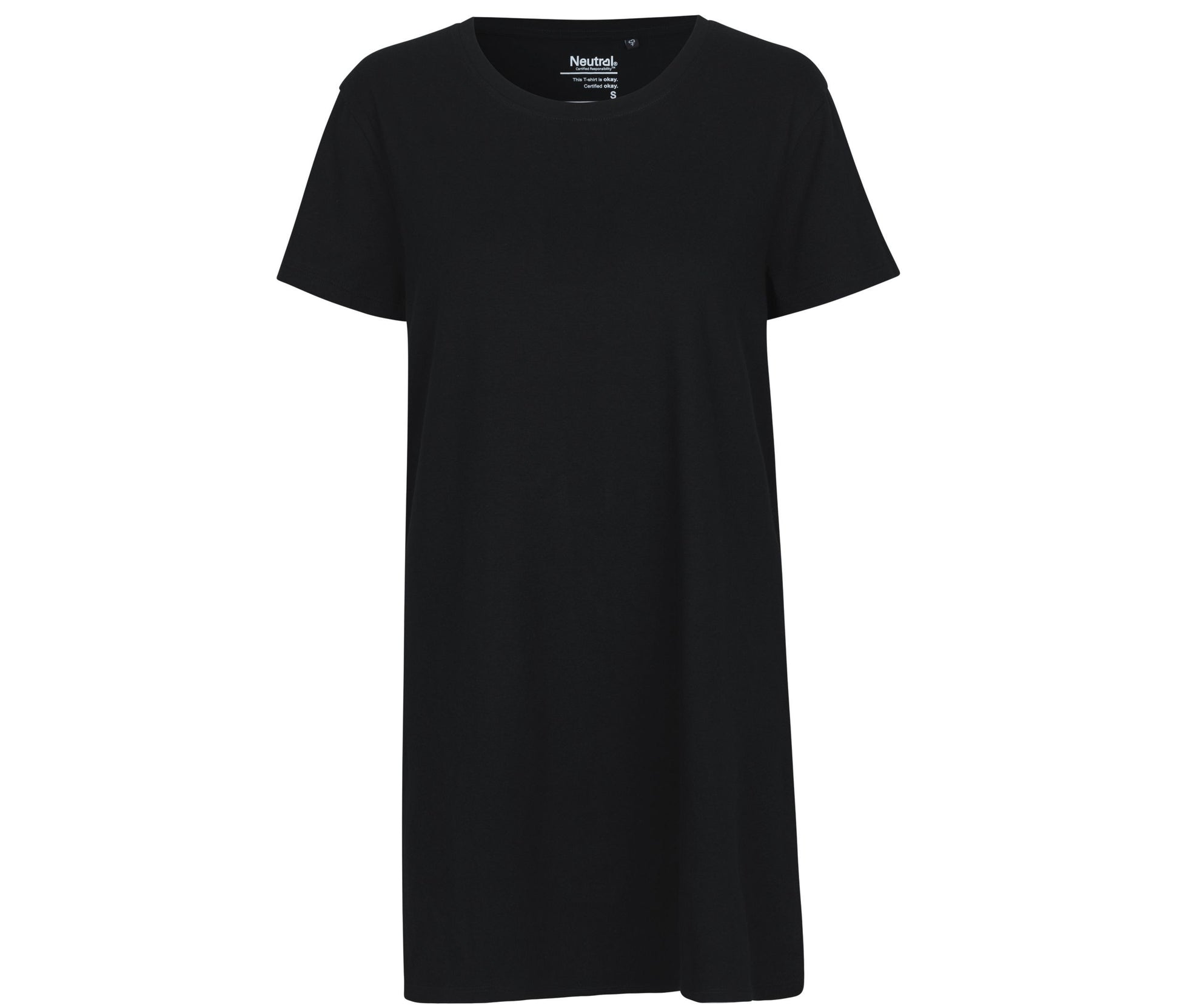 Tee-Shirt Femme Extra Long - Black