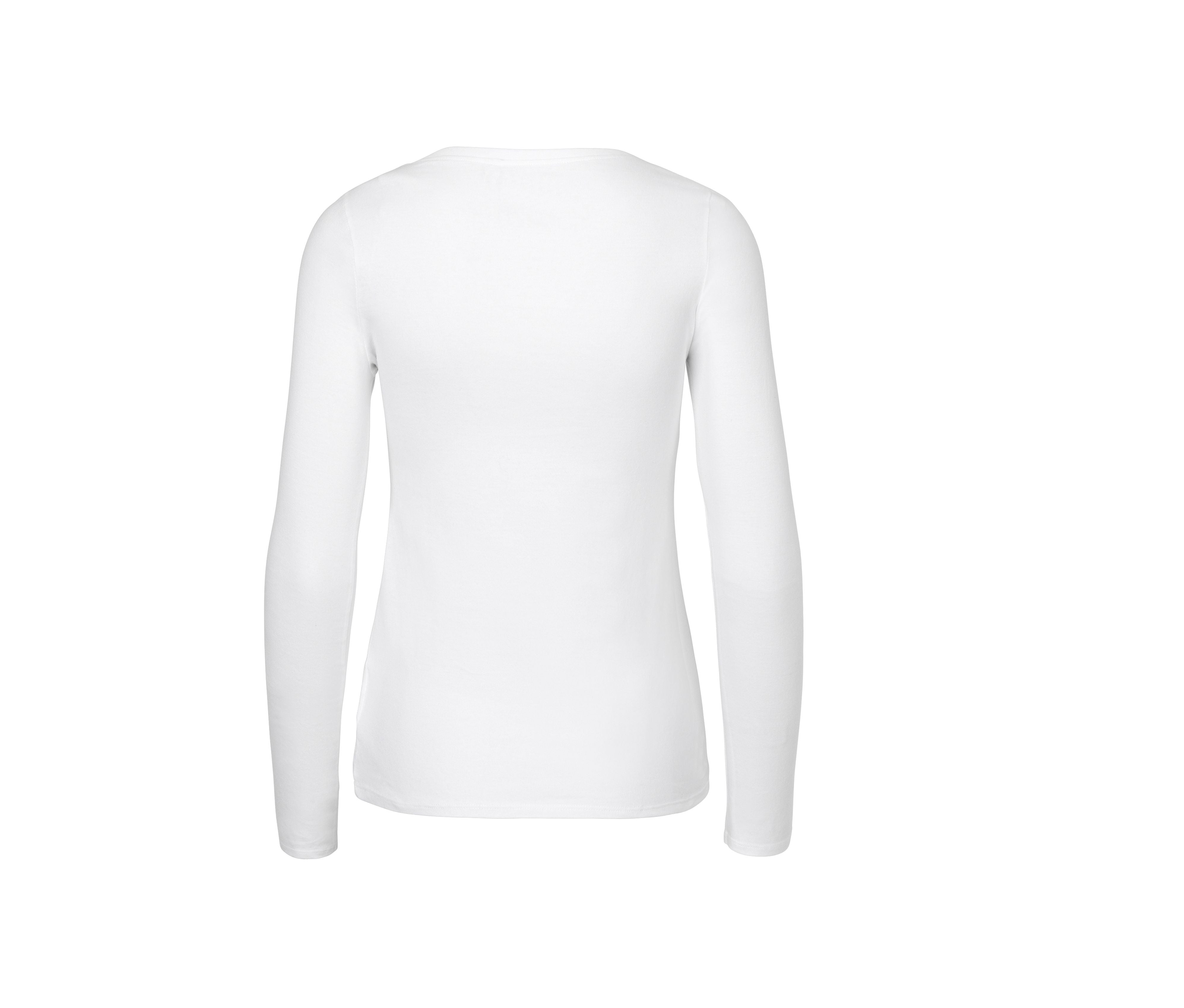 Tee-Shirt Manches Longues Femme - White